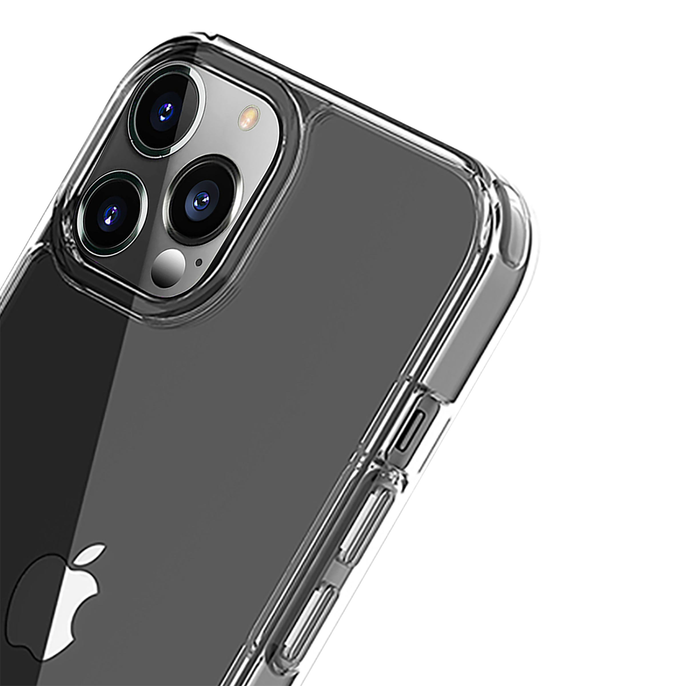 GRIPP Tempered Glass & Hard Polycarbonate Back Cover Combo for Apple iPhone 13 Pro (Scratch Resistant, Clear)_7