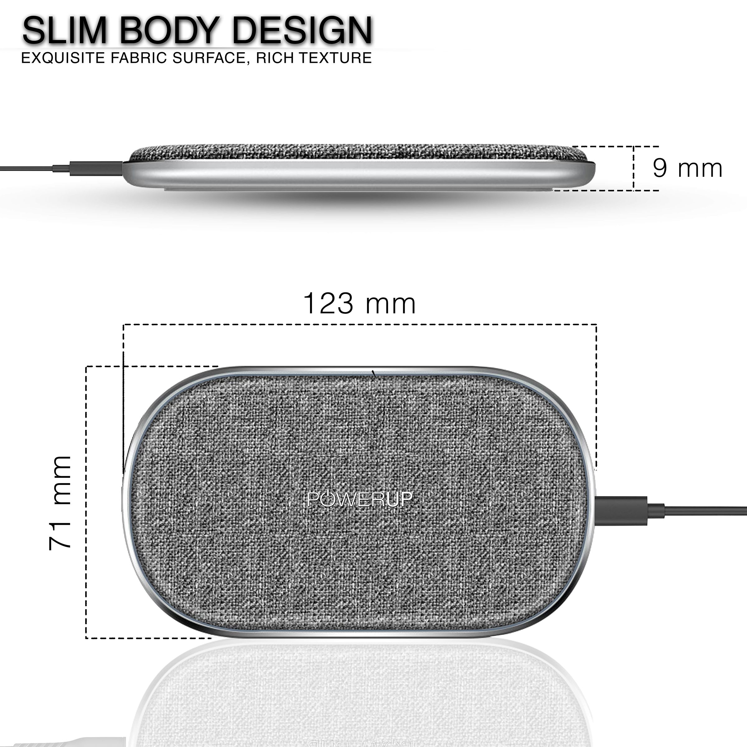 GRIPP Hard Polycarbonate Back Cover, Adapter & Wireless Charger Combo for Apple iPhone 13 Pro Max (Scratch Resistant, Multi Color)_6