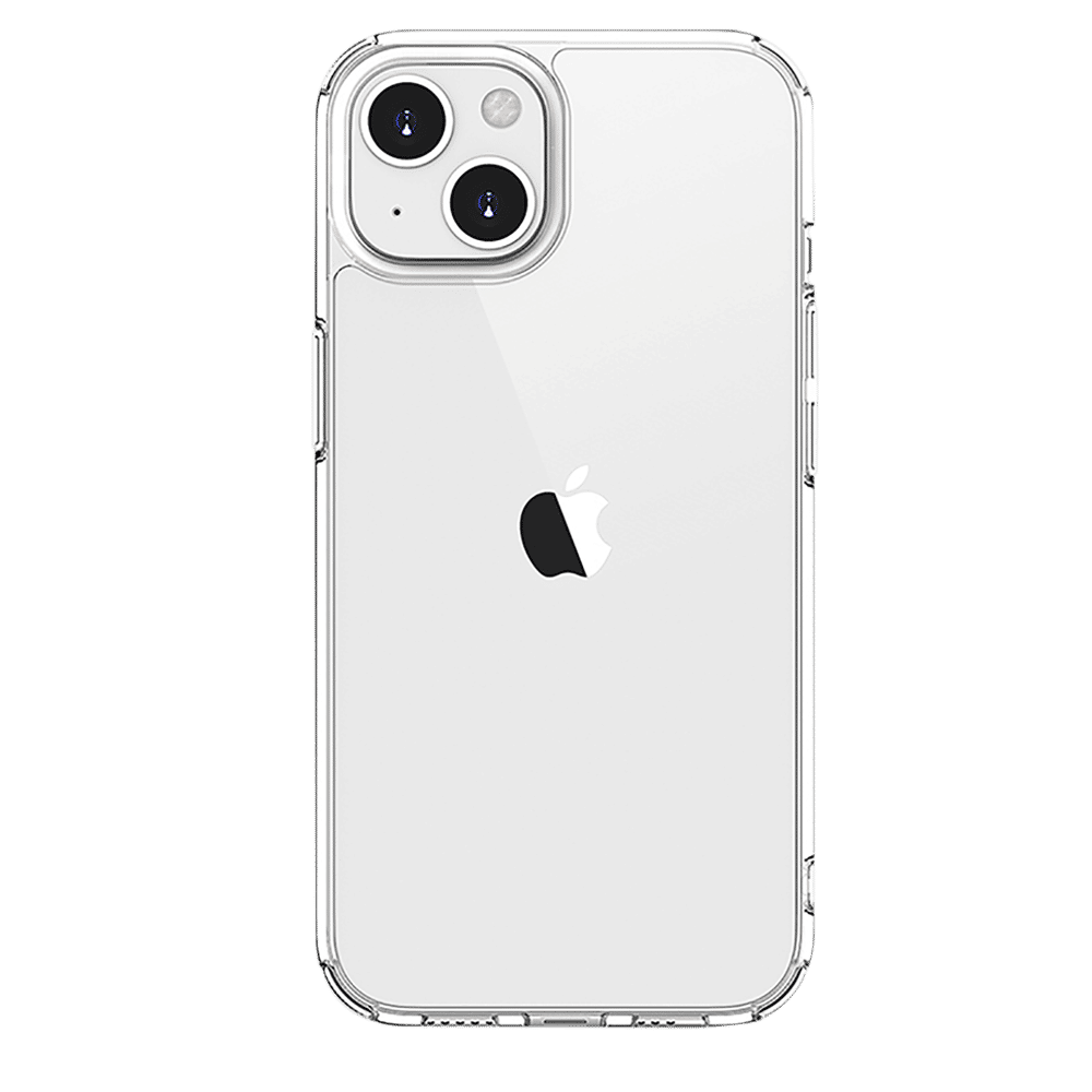 GRIPP Tempered Glass & Hard Polycarbonate Back Cover Combo for Apple iPhone 13 (Scratch Resistant, Clear)_6