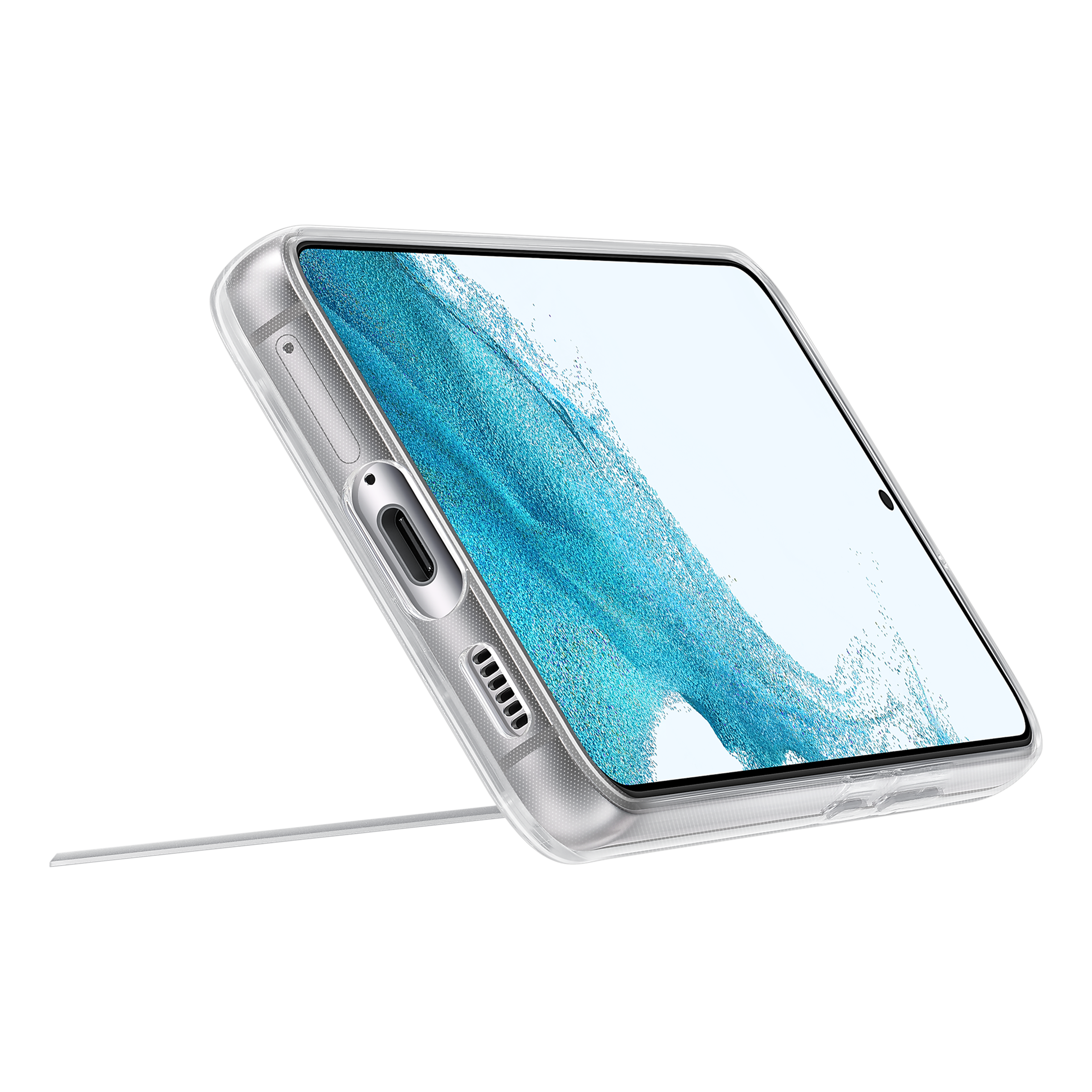 SAMSUNG Polycarbonate & TPU Back Cover for SAMSUNG Galaxy S22 5G (Clear-Cut Protection, Transparent) SAMSUNG Polycarbonate & TPU Back Cover for SAMSUNG Galaxy S22 5G (Clear-Cut Protection, Transparent)_6