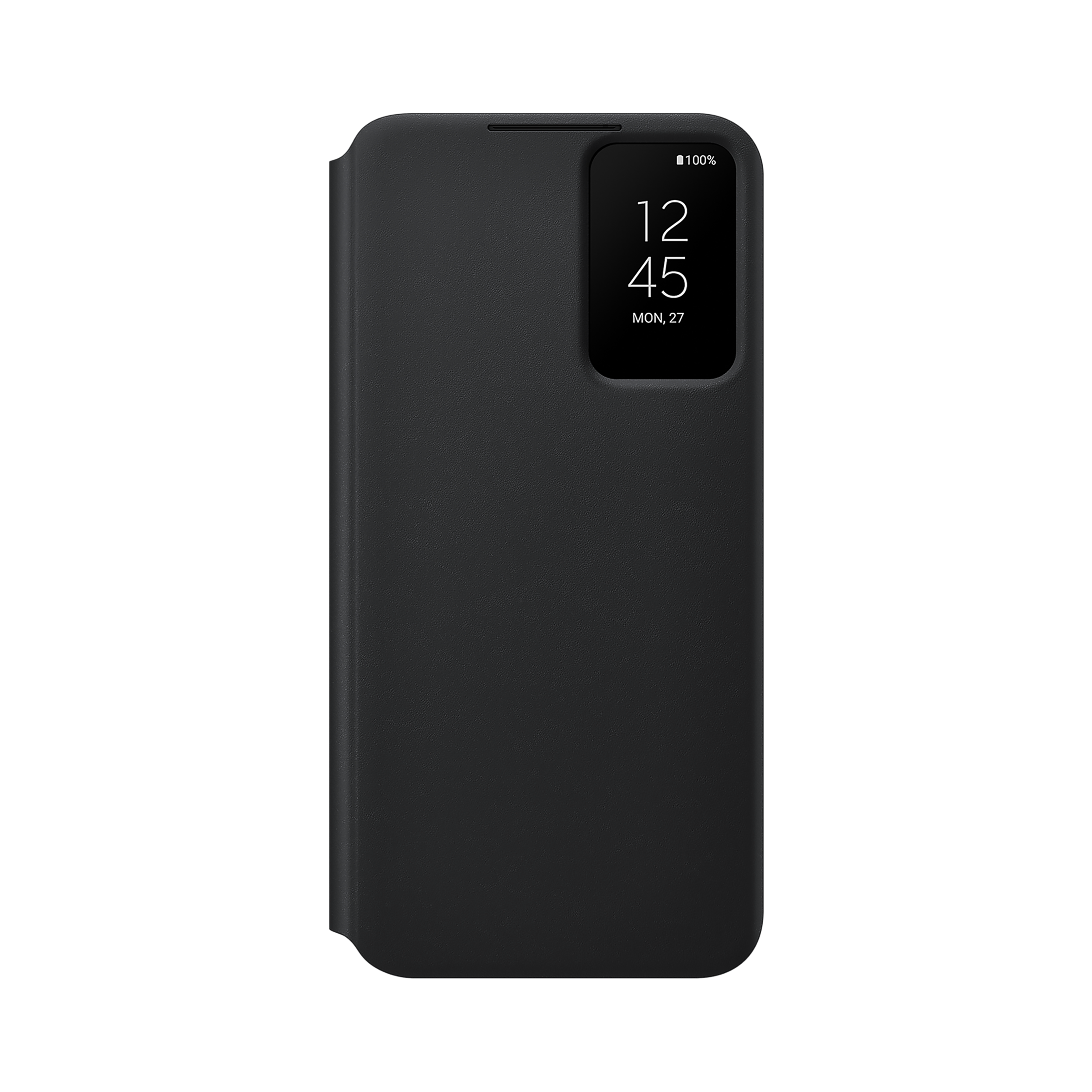 SAMSUNG Smart Clear View Polycarbonate & Polyurethane Flip Cover for SAMSUNG Galaxy S22+ 5G (Anti-Microbial, Black) SAMSUNG Smart Clear View Polycarbonate & Polyurethane Flip Cover for SAMSUNG Galaxy S22+ 5G (Anti-Microbial, Black)_1