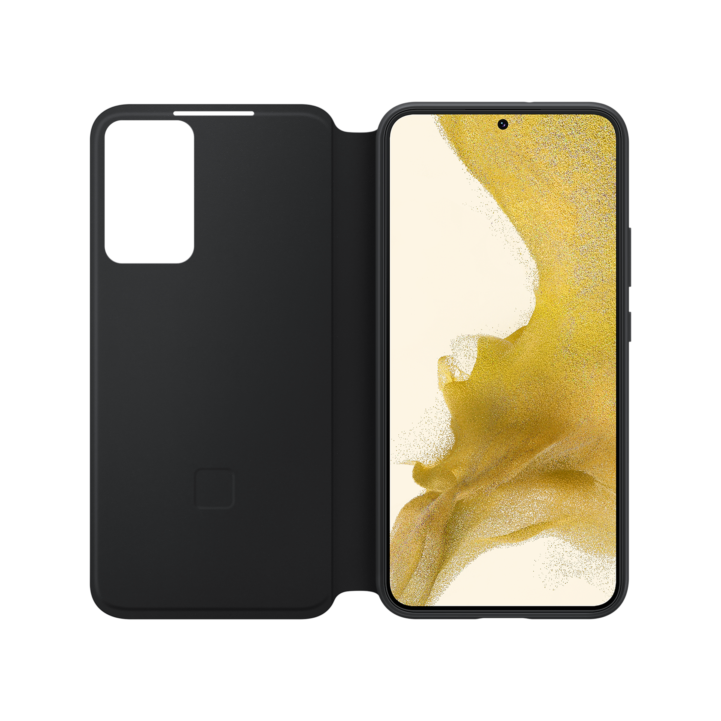 SAMSUNG Smart Clear View Polycarbonate & Polyurethane Flip Cover for SAMSUNG Galaxy S22+ 5G (Anti-Microbial, Black) SAMSUNG Smart Clear View Polycarbonate & Polyurethane Flip Cover for SAMSUNG Galaxy S22+ 5G (Anti-Microbial, Black)_7