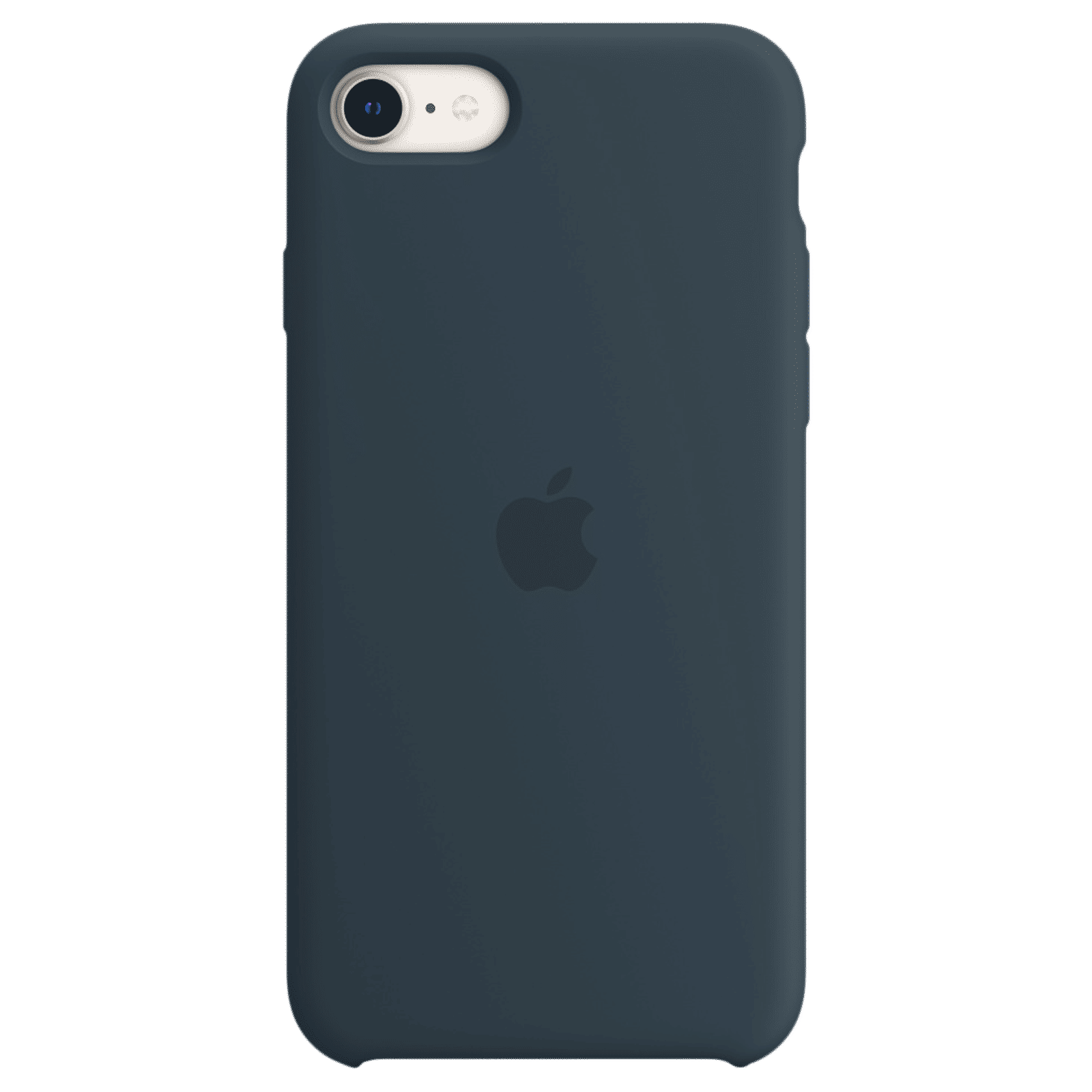Apple Soft Silicone Back Cover for Apple iPhone SE (3rd & 2nd Gen), 8, 7 (Supports Wireless Charging, Abyss Blue) Apple Soft Silicone Back Cover for Apple iPhone SE (3rd & 2nd Gen), 8, 7 (Supports Wireless Charging, Abyss Blue)_2