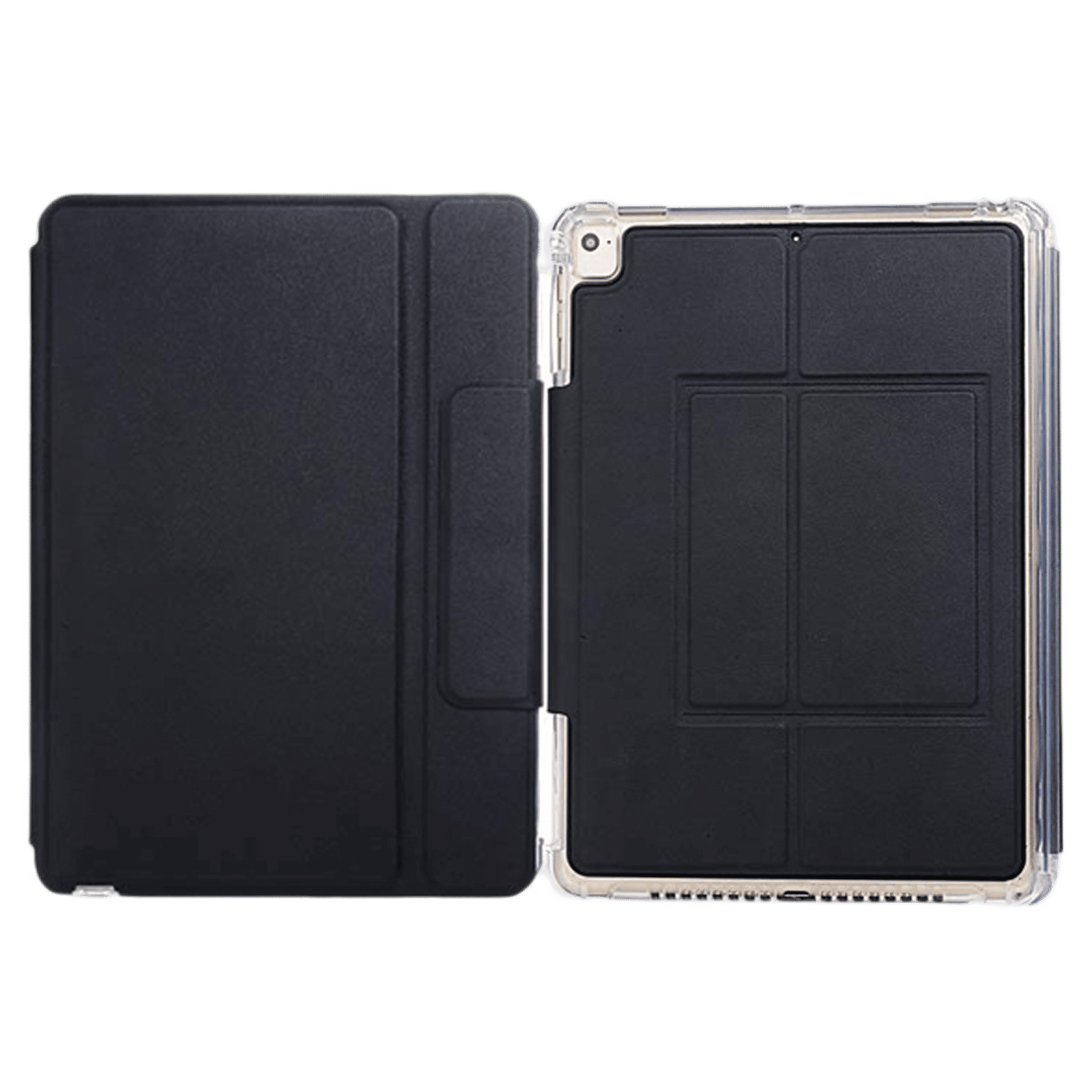 neopack 7PAD5 Commuter ABS Plastic Flip Cover for Apple iPad 7th Gen and 8th Gen 10.2 Inch (Detachable Wireless Magnetic Keyboard, Black) neopack 7PAD5 Commuter ABS Plastic Flip Cover for Apple iPad 7th Gen and 8th Gen 10.2 Inch (Detachable Wireless Magnetic Keyboard, Black)_1