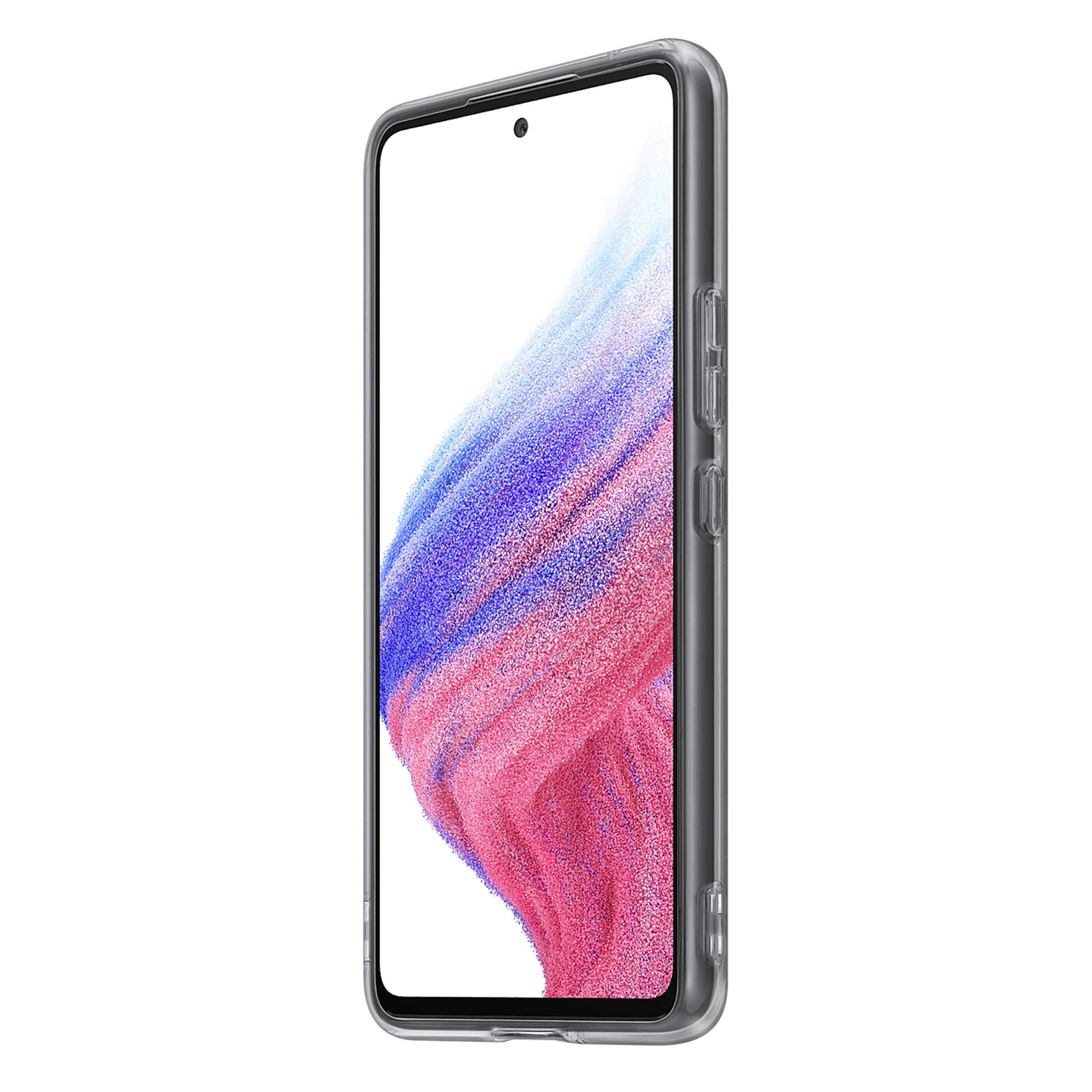 SAMSUNG Soft TPU Back Cover for SAMSUNG Galaxy A53 5G (Protects from Shock & Scratch, Clear Black) SAMSUNG Soft TPU Back Cover for SAMSUNG Galaxy A53 5G (Protects from Shock & Scratch, Clear Black)_4