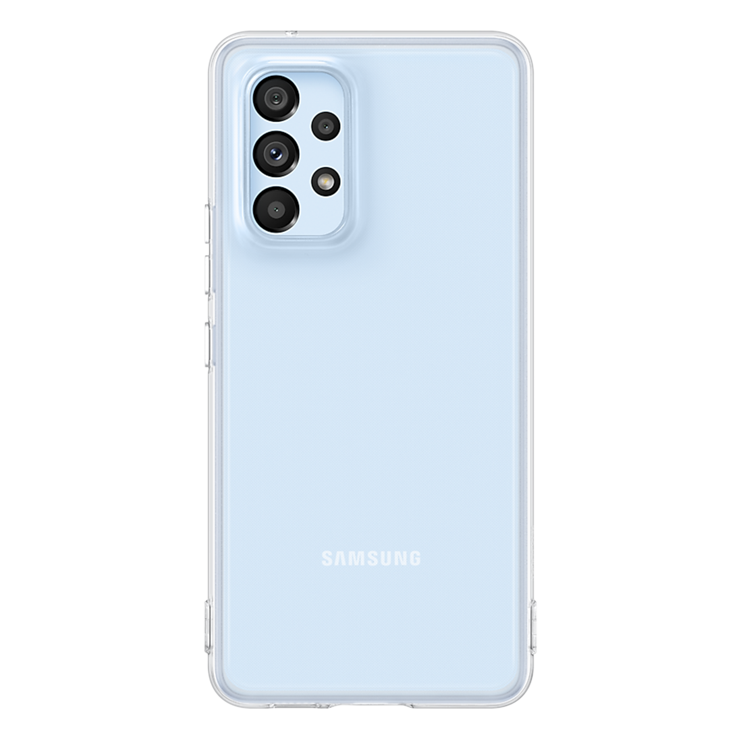 SAMSUNG Soft TPU Back Cover for SAMSUNG Galaxy A53 5G (Protects from Shock & Scratch, Transparent) SAMSUNG Soft TPU Back Cover for SAMSUNG Galaxy A53 5G (Protects from Shock & Scratch, Transparent)_1