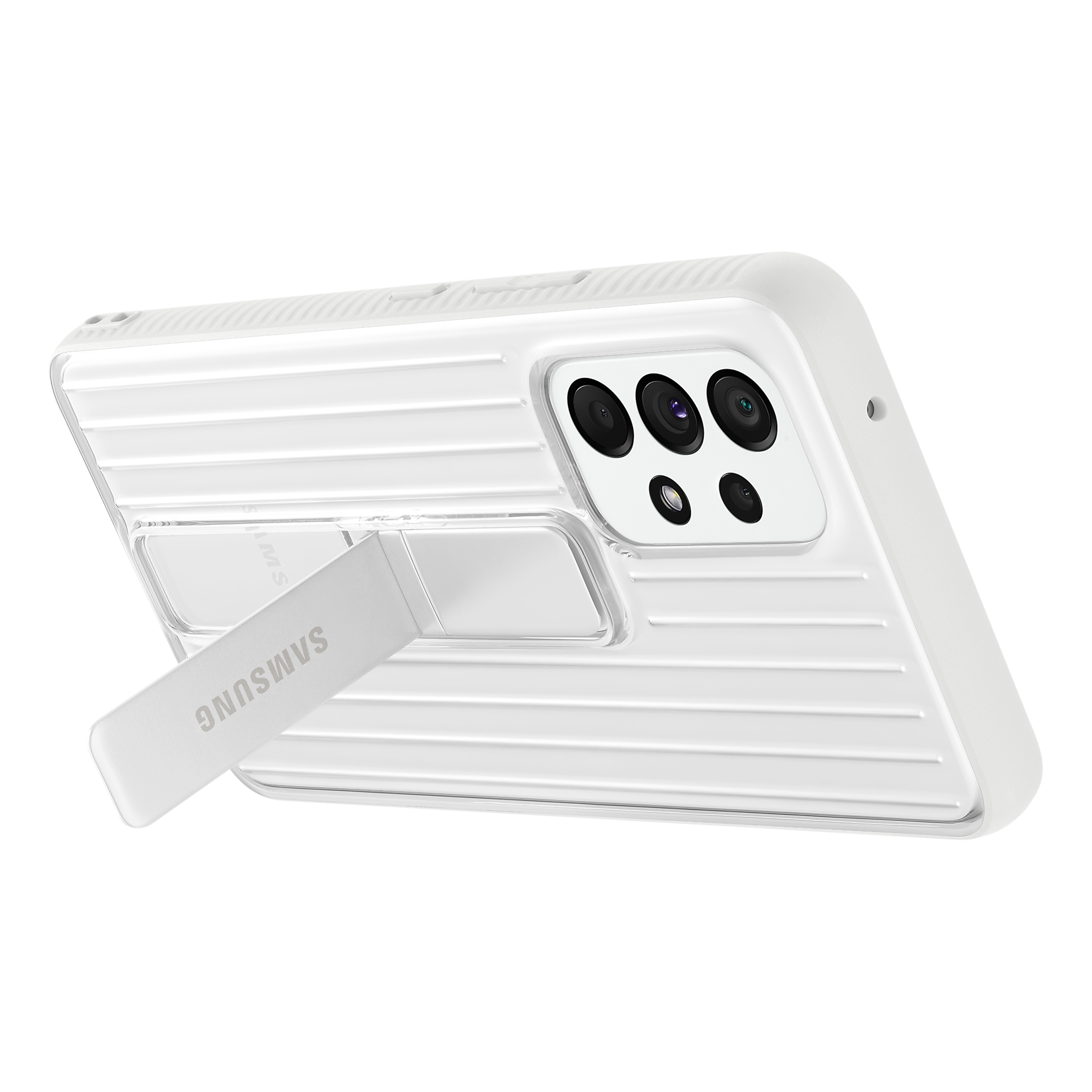 SAMSUNG Back Cover for SAMSUNG Galaxy A53 5G (Military Grade Drop Tested, White)_9