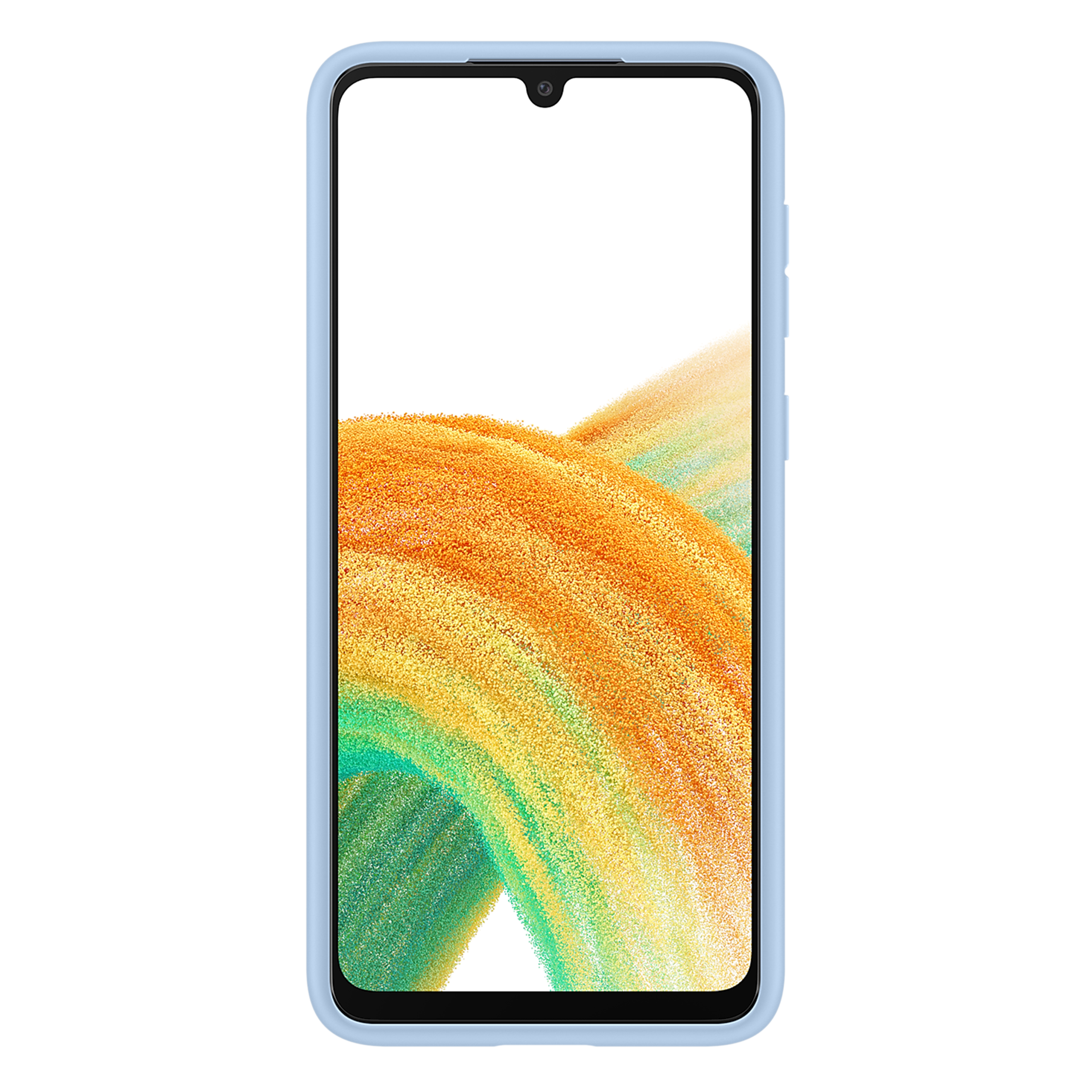 SAMSUNG TPU Back Cover for SAMSUNG Galaxy A33 5G (Sleek Card Pocket, Arctic Blue) SAMSUNG TPU Back Cover for SAMSUNG Galaxy A33 5G (Sleek Card Pocket, Arctic Blue)_5