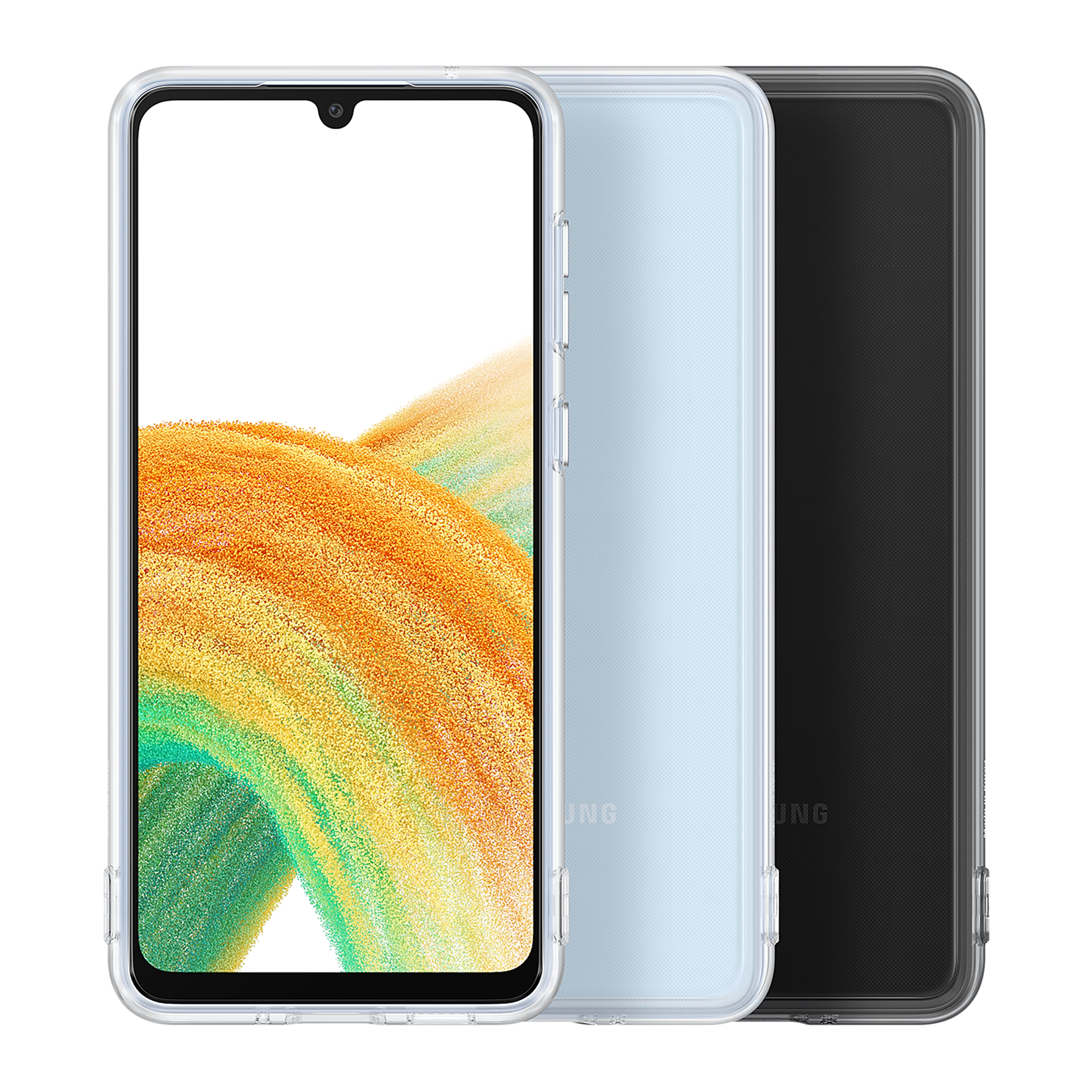 SAMSUNG Soft TPU Back Cover for SAMSUNG Galaxy A33 5G (Protects from Shock & Scratch, Clear Black) SAMSUNG Soft TPU Back Cover for SAMSUNG Galaxy A33 5G (Protects from Shock & Scratch, Clear Black)_4