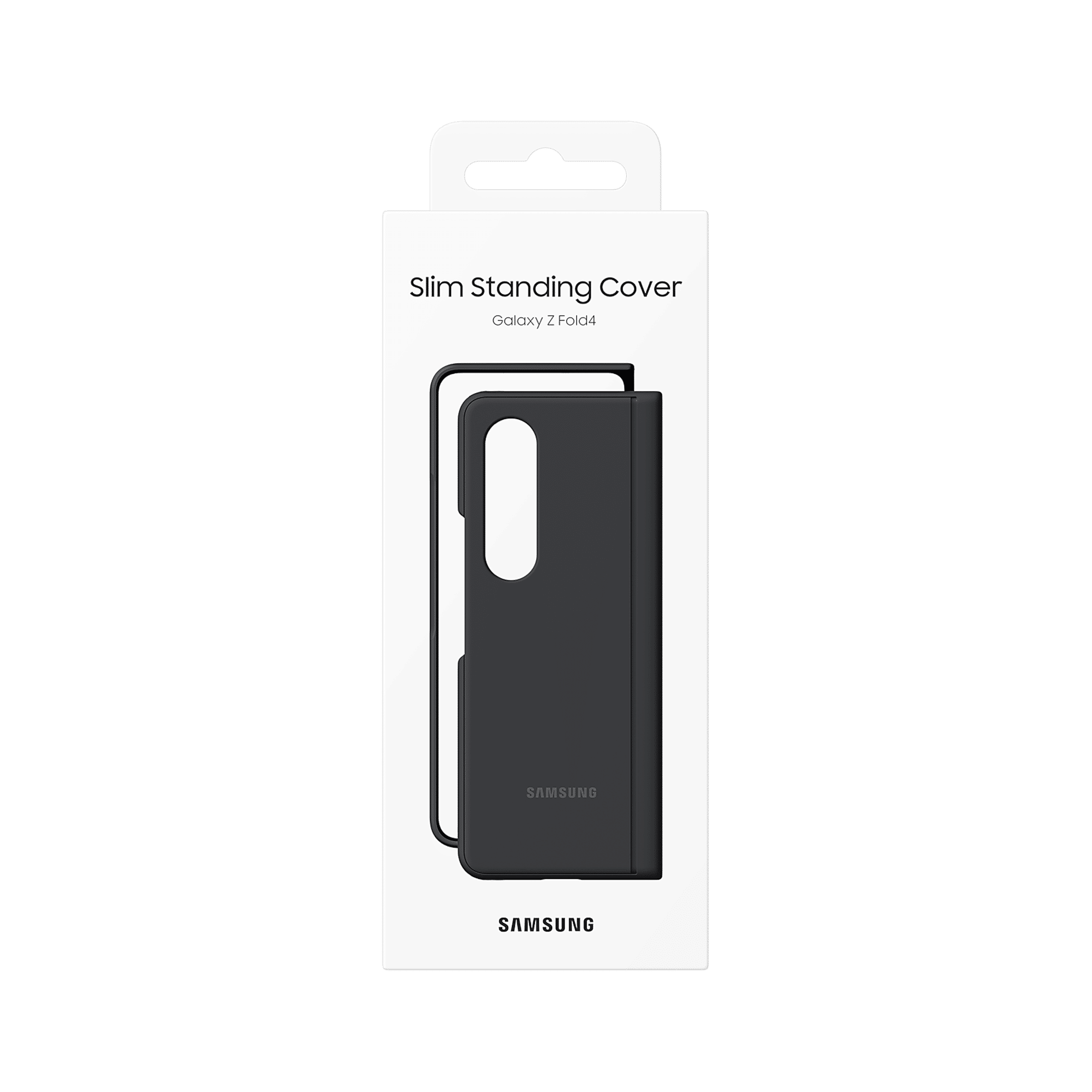 SAMSUNG Slim Soft UL-Certified Recycled Back Cover for SAMSUNG Galaxy Z Fold4 (All Around Edge Protection, Black)_9