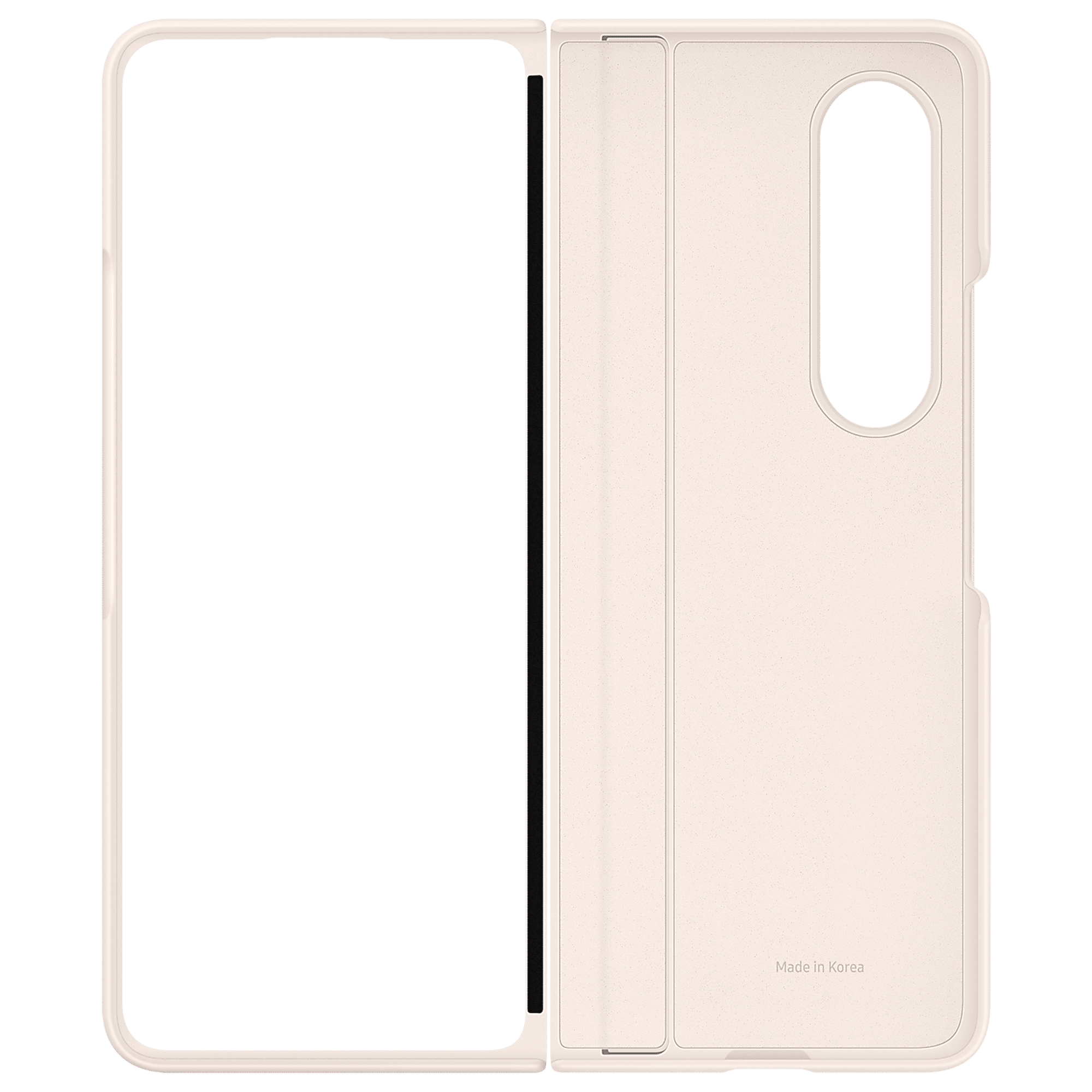 SAMSUNG Slim Soft UL-Certified Recycled Back Cover for SAMSUNG Galaxy Z Fold4 (All Around Edge Protection, Sand) SAMSUNG Slim Soft UL-Certified Recycled Back Cover for SAMSUNG Galaxy Z Fold4 (All Around Edge Protection, Sand)_8