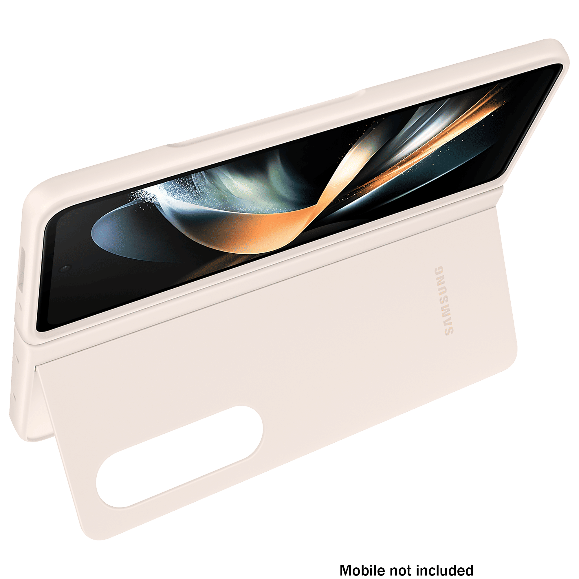 SAMSUNG Slim Soft UL-Certified Recycled Back Cover for SAMSUNG Galaxy Z Fold4 (All Around Edge Protection, Sand) SAMSUNG Slim Soft UL-Certified Recycled Back Cover for SAMSUNG Galaxy Z Fold4 (All Around Edge Protection, Sand)_6