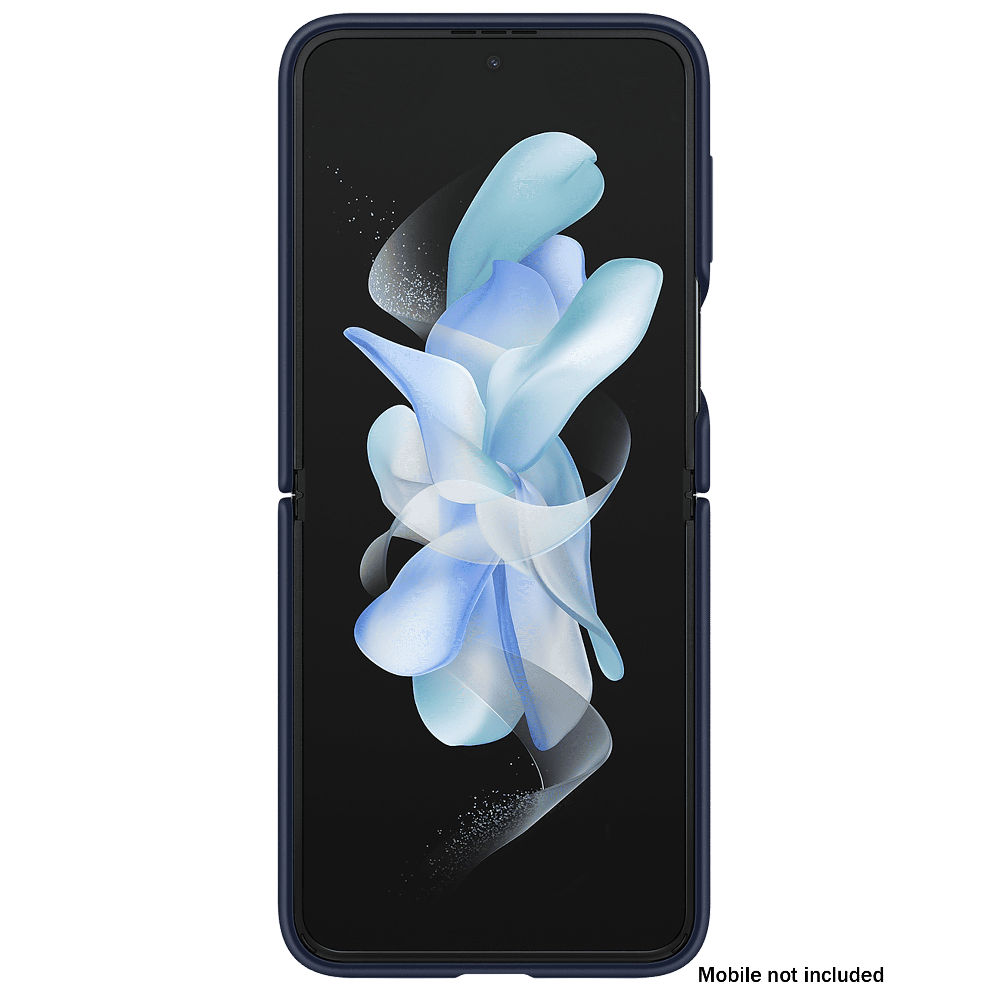 SAMSUNG Soft Silicone Back Cover for SAMSUNG Galaxy Z Flip4 (With Backside Ring, Navy) SAMSUNG Soft Silicone Back Cover for SAMSUNG Galaxy Z Flip4 (With Backside Ring, Navy)_6