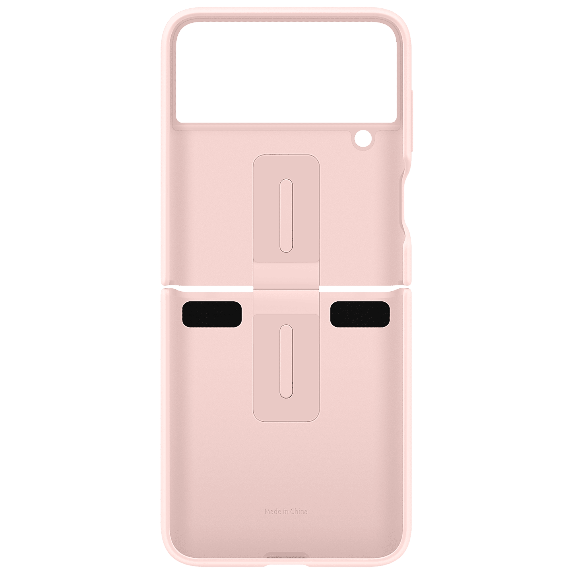 SAMSUNG Soft Silicone Back Cover for SAMSUNG Galaxy Z Flip4 (With Backside Ring, Pink) SAMSUNG Soft Silicone Back Cover for SAMSUNG Galaxy Z Flip4 (With Backside Ring, Pink)_3