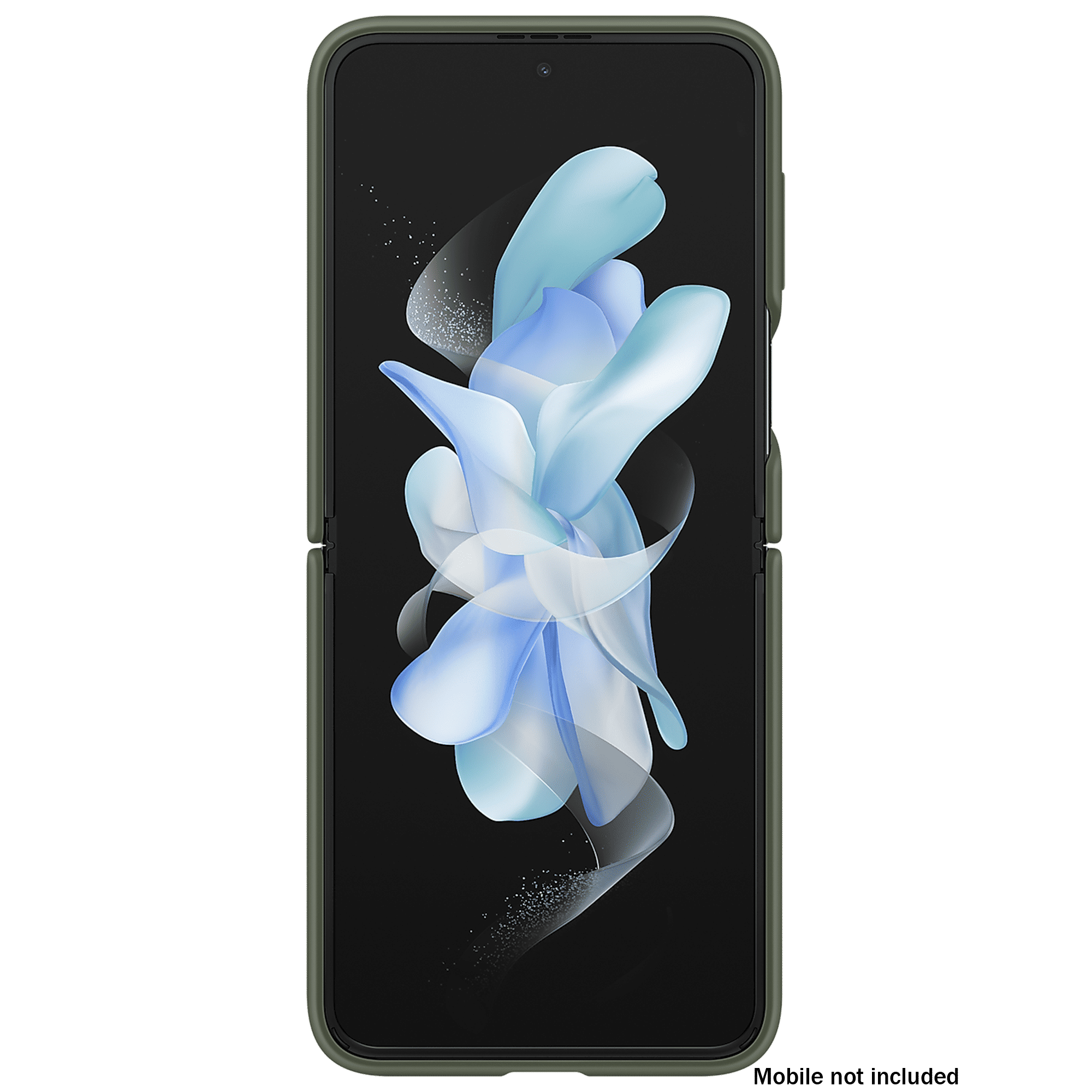 SAMSUNG Soft Silicone Back Cover for SAMSUNG Galaxy Z Flip4 (With Backside Ring, Khaki) SAMSUNG Soft Silicone Back Cover for SAMSUNG Galaxy Z Flip4 (With Backside Ring, Khaki)_6
