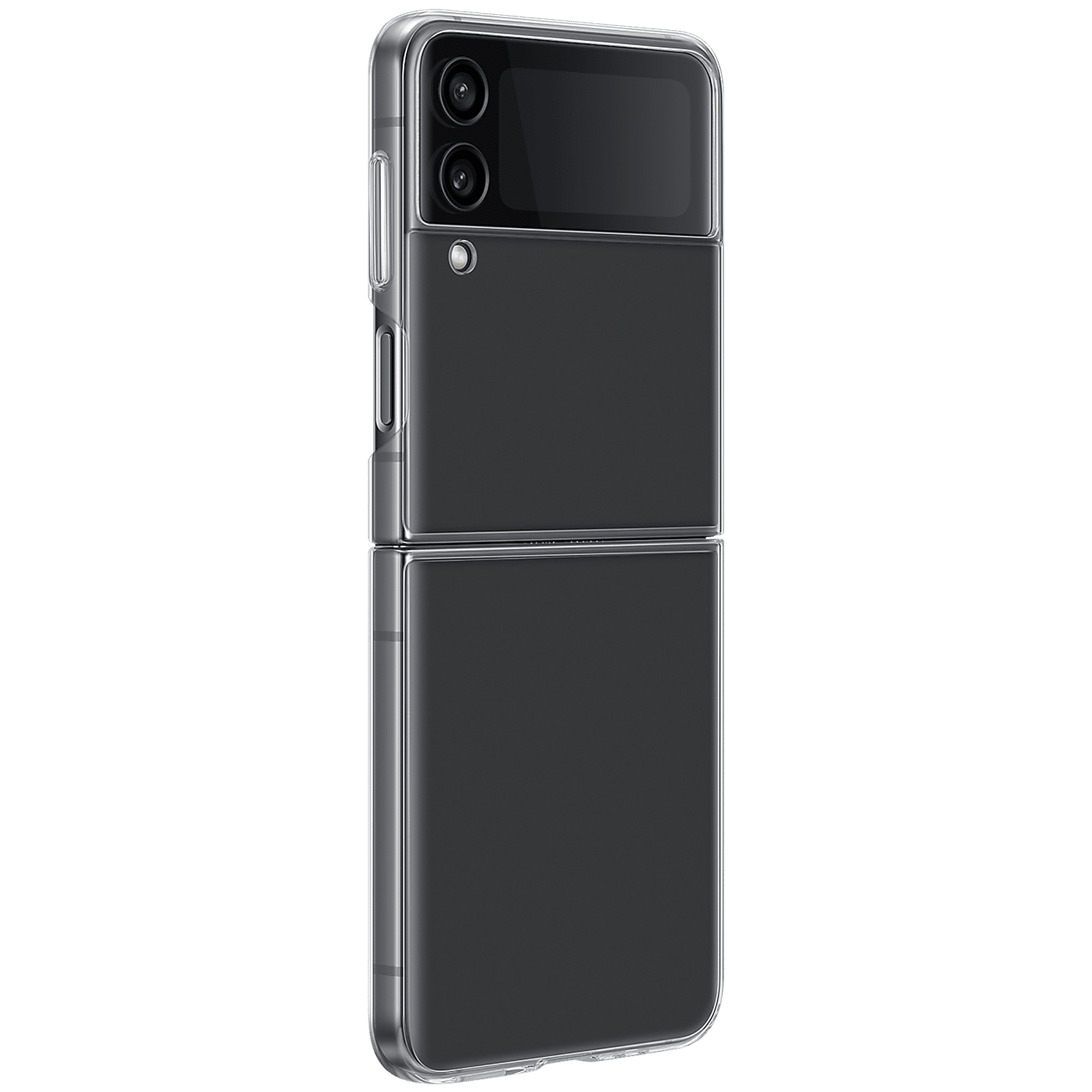 SAMSUNG UL-Certified Recycled Back Cover for SAMSUNG Galaxy Z Flip4 (Ultra Thin Profile, Transparent)_1