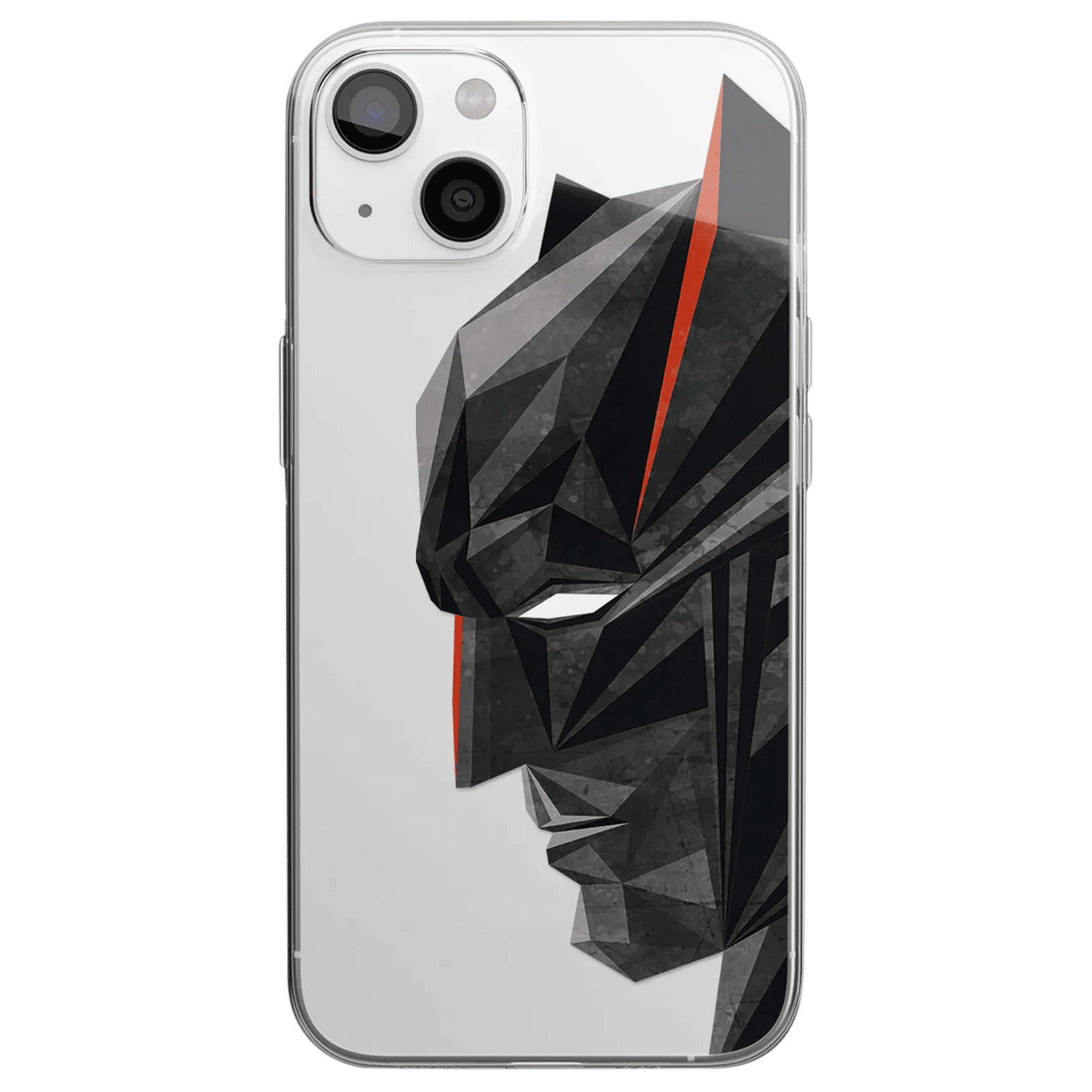 Macmerise Batman Geometric Liquid Silicone Back Cover for Apple iPhone 14 Plus (Supports Wireless Charging, Multi Color)_3