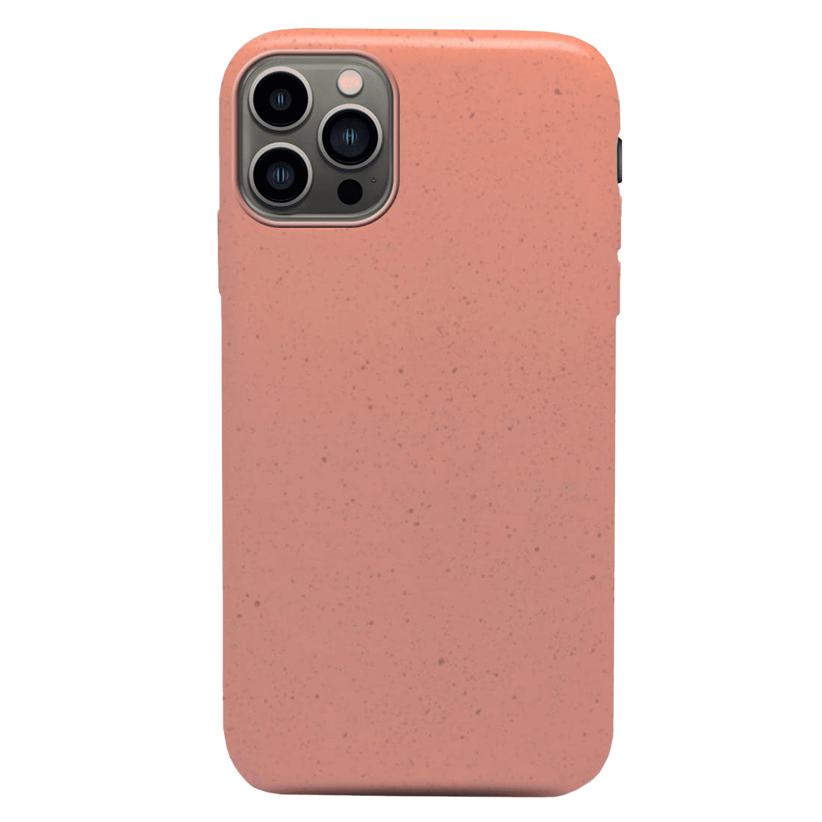 Macmerise Eco-ver Soft Bamboo & Starch Based Material Back Cover for Apple iPhone 14 Pro (Supports Wireless Charging, Blush Pink)_1