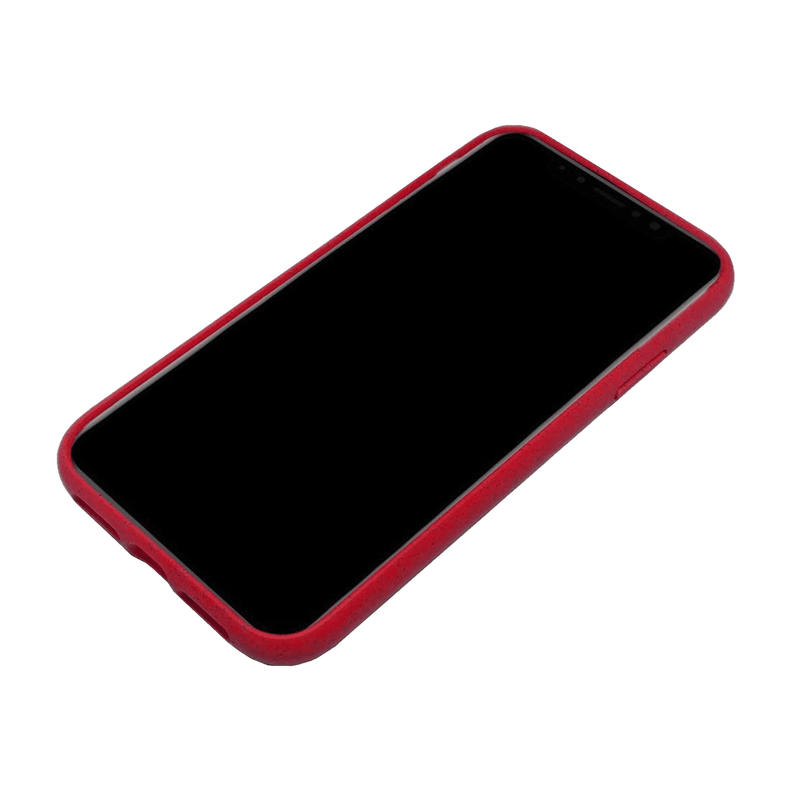 Macmerise Eco-ver Soft Bamboo & Starch Based Material Back Cover for Apple iPhone 14 Pro Max (Supports Wireless Charging, Crimson Red)_7