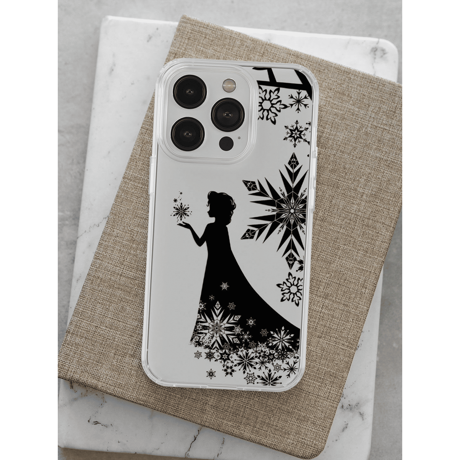 Macmerise Elsa Silhouette Silicone Back Cover for Apple iPhone 14 Pro (Supports Wireless Charging, Multi Color) Macmerise Elsa Silhouette Silicone Back Cover for Apple iPhone 14 Pro (Supports Wireless Charging, Multi Color)_3