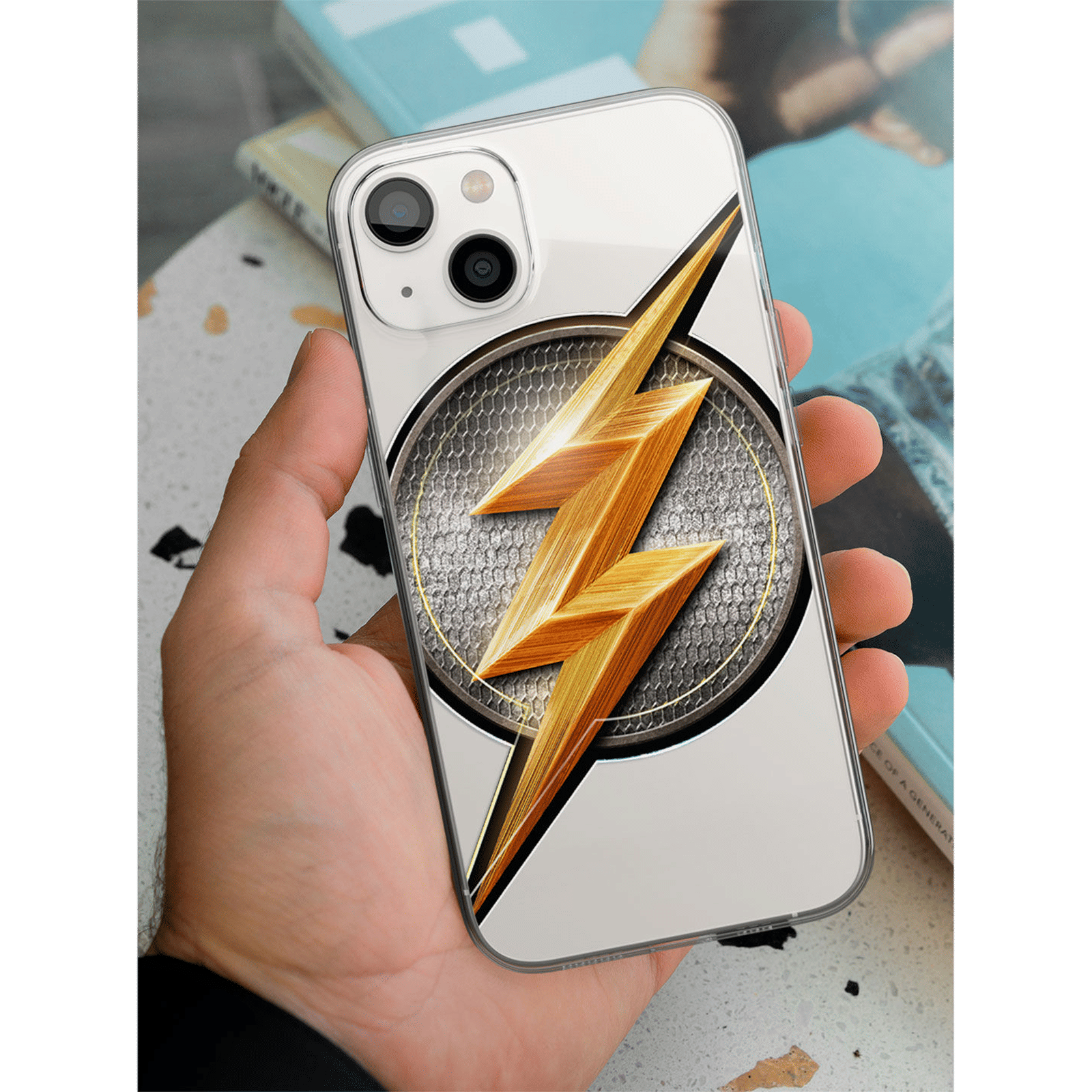 Macmerise Flash Storm Silicone Back Cover for Apple iPhone 14 (Supports Wireless Charging, Multi Color) Macmerise Flash Storm Silicone Back Cover for Apple iPhone 14 (Supports Wireless Charging, Multi Color)_5