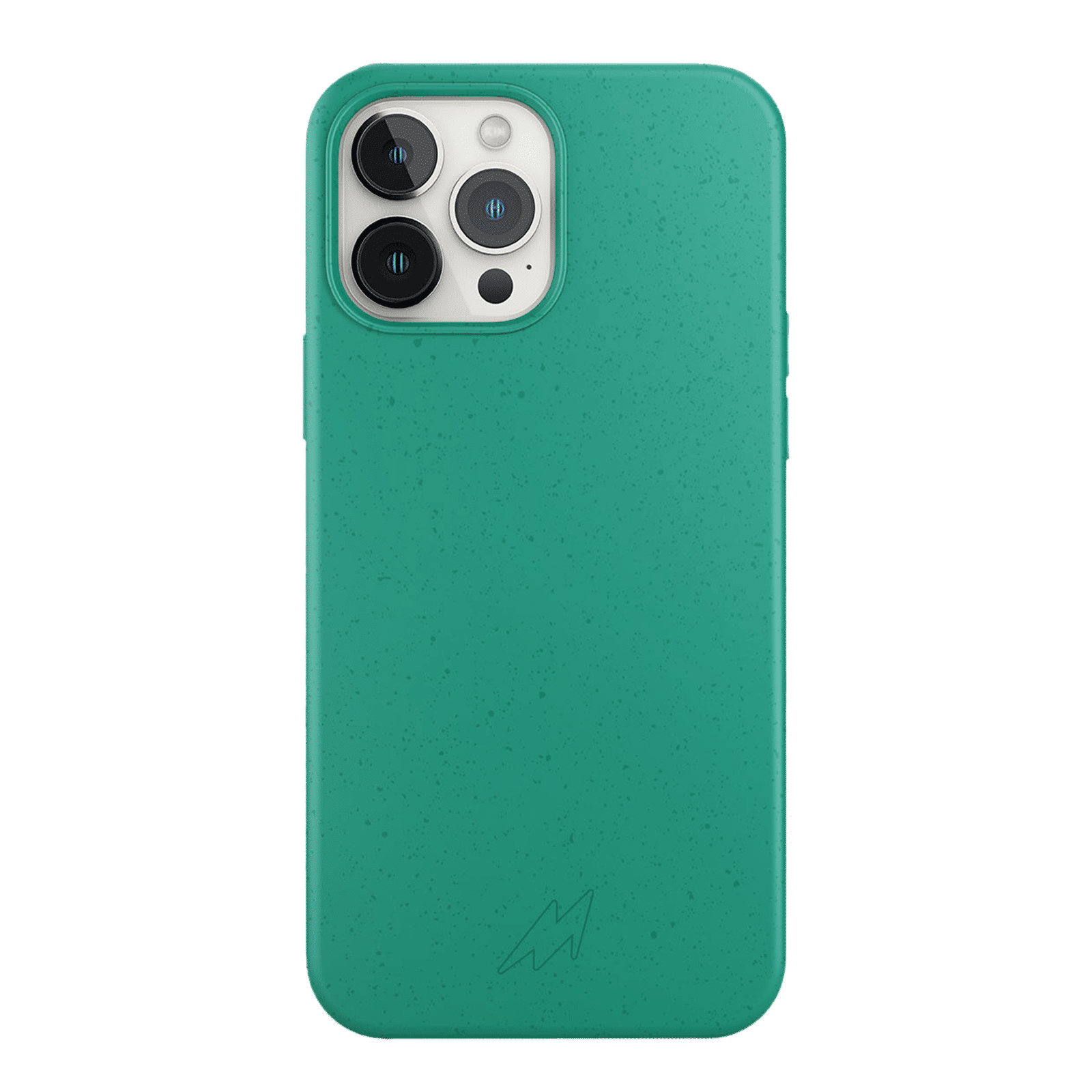 Macmerise Eco-ver Soft Bamboo & Starch Based Material Back Cover for Apple iPhone 14 Plus (Supports Wireless Charging, Mint Green)_1