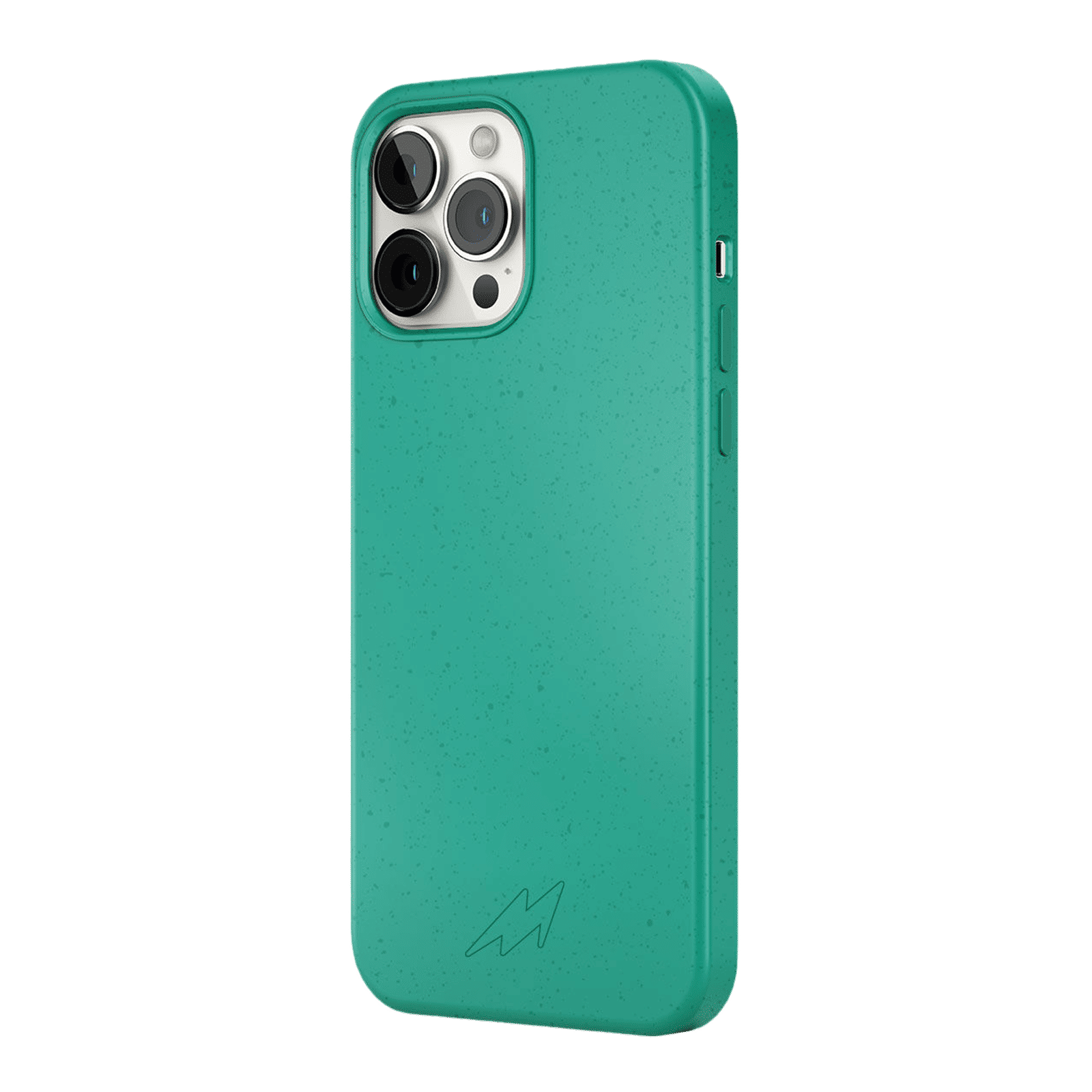 Macmerise Eco-ver Soft Bamboo & Starch Based Material Back Cover for Apple iPhone 14 Plus (Supports Wireless Charging, Mint Green)_5