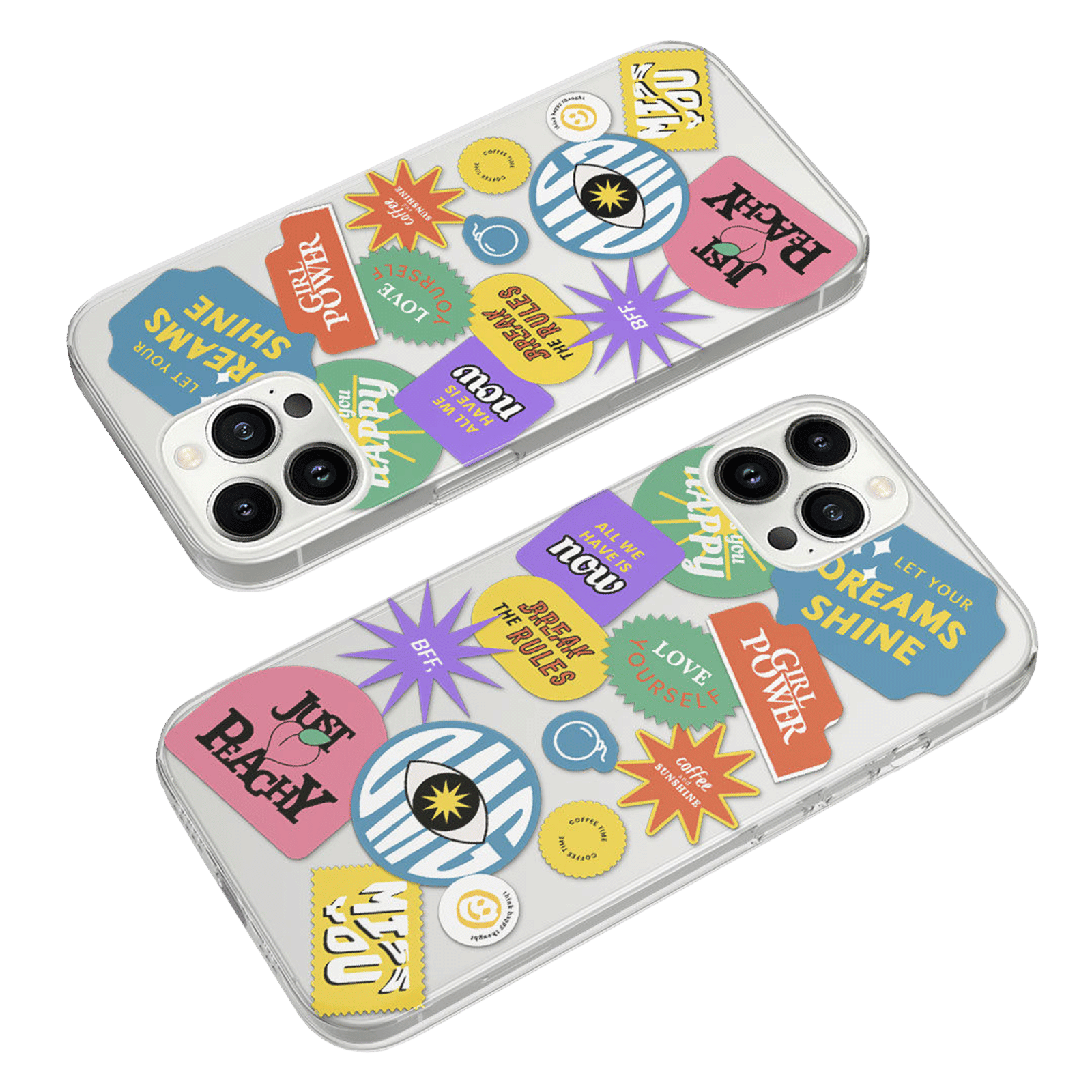 Macmerise SK Sassy Girl Silicone Back Cover for Apple iPhone 14 Pro (Supports Wireless Charging, Multi Color)_11