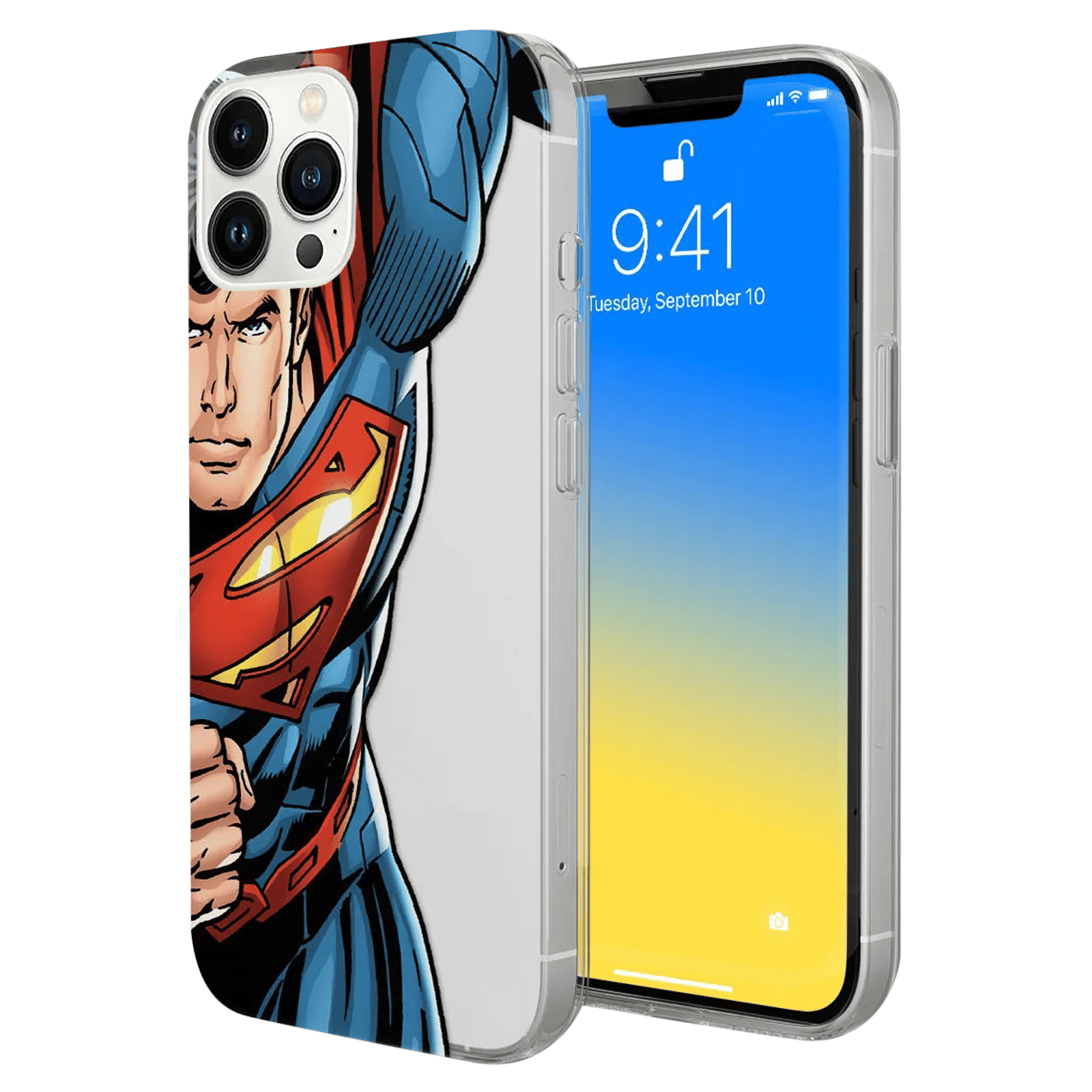 Macmerise Speed It Like Superman Silicone Back Cover for Apple iPhone 14 Pro (Supports Wireless Charging, Multi Color) Macmerise Speed It Like Superman Silicone Back Cover for Apple iPhone 14 Pro (Supports Wireless Charging, Multi Color)_1