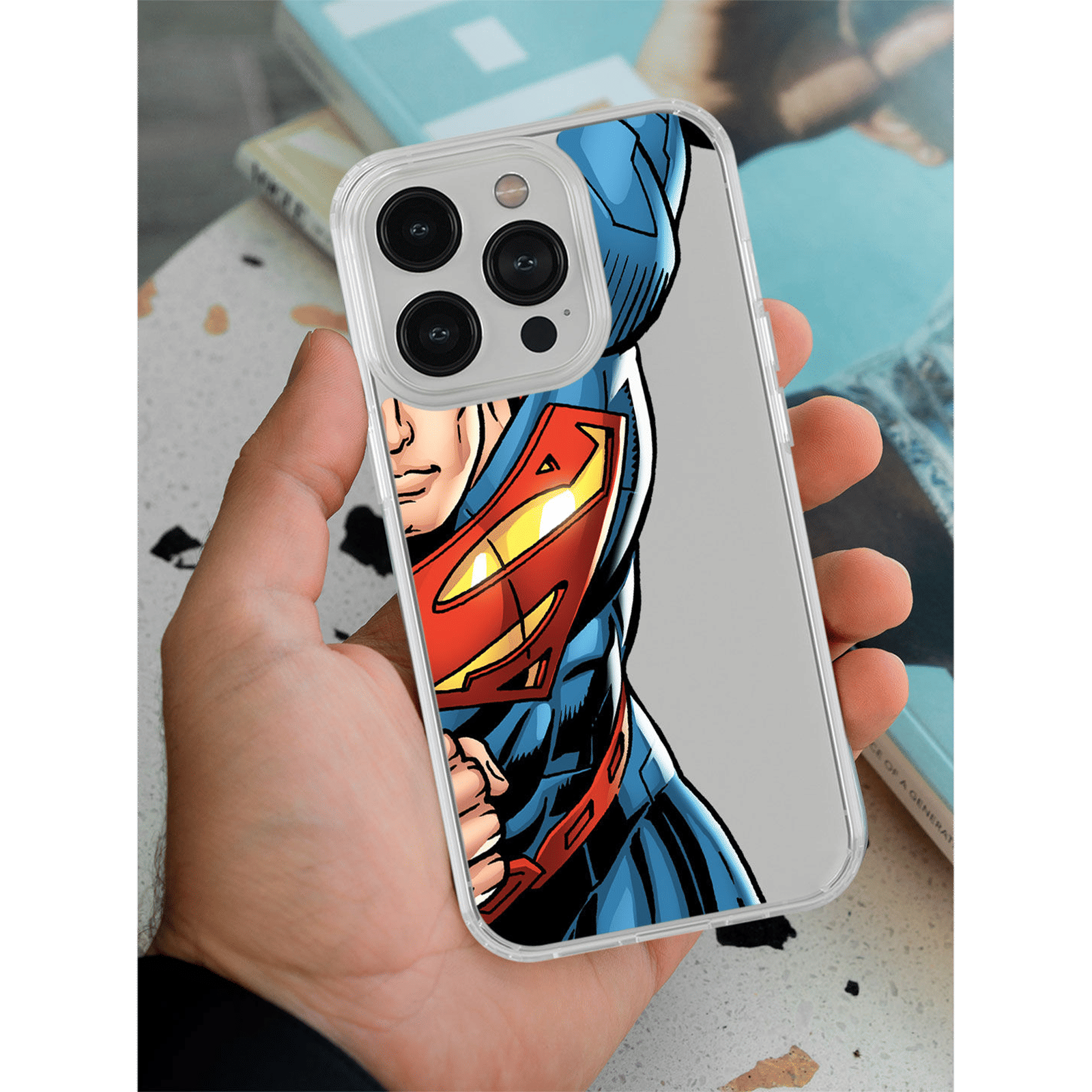 Macmerise Speed It Like Superman Silicone Back Cover for Apple iPhone 14 Pro (Supports Wireless Charging, Multi Color) Macmerise Speed It Like Superman Silicone Back Cover for Apple iPhone 14 Pro (Supports Wireless Charging, Multi Color)_5