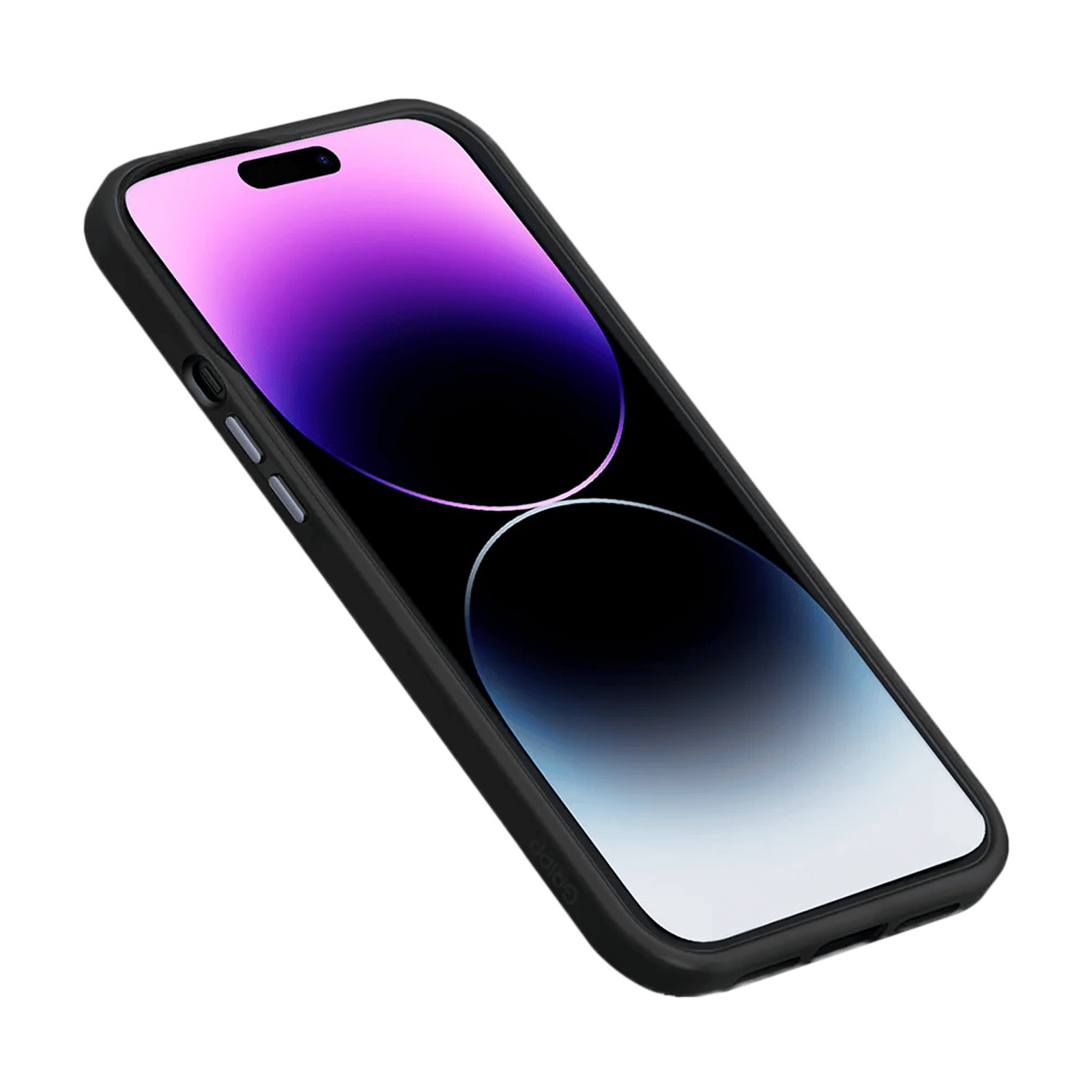 GRIPP Bolt Hard TPU Back Cover for Apple iPhone 14 Pro (Supports Wireless Charging, Black)_3