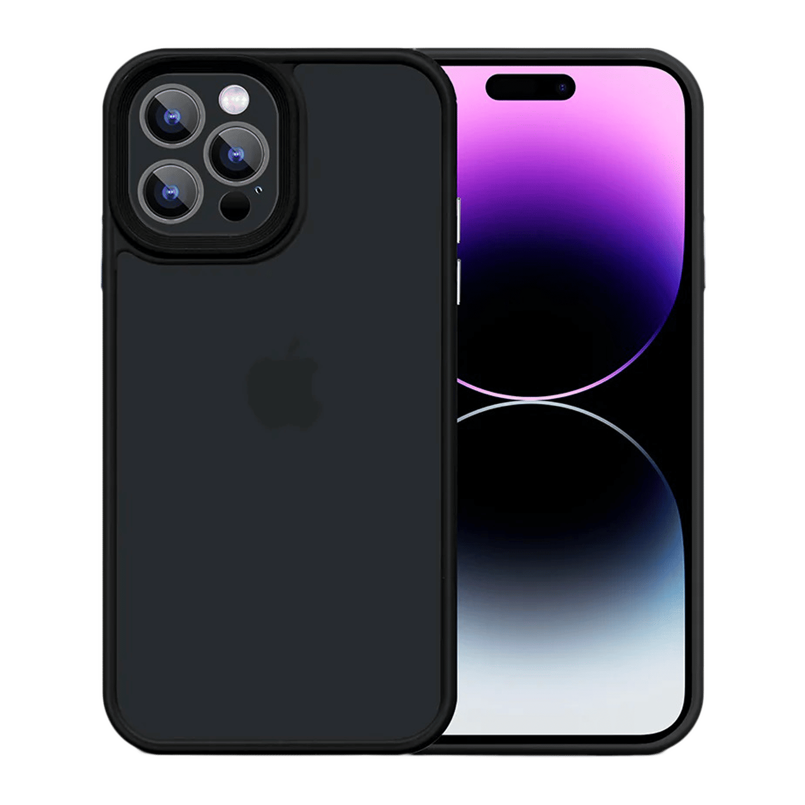 GRIPP Bolt Hard TPU Back Cover for Apple iPhone 14 Pro Max (Drop Protection, Black)_1