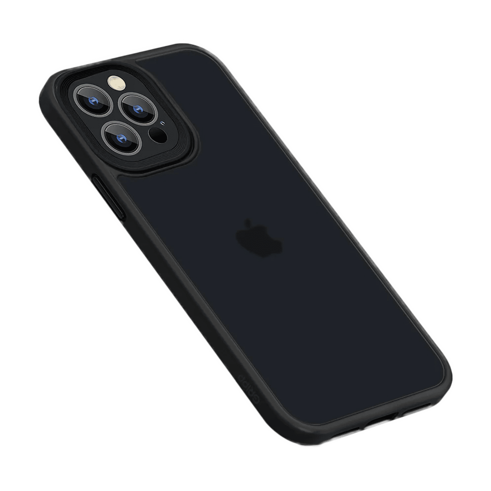 GRIPP Bolt Hard TPU Back Cover for Apple iPhone 14 Pro Max (Drop Protection, Black)_3