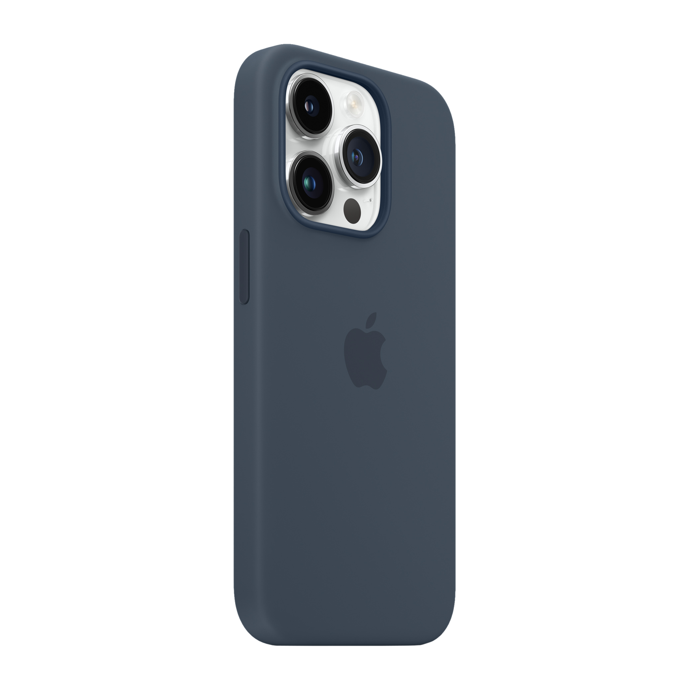 Apple Soft Silicone Back Cover for Apple iPhone 14 Pro (MagSafe Charging Support, Storm Blue) Apple Soft Silicone Back Cover for Apple iPhone 14 Pro (MagSafe Charging Support, Storm Blue)_2