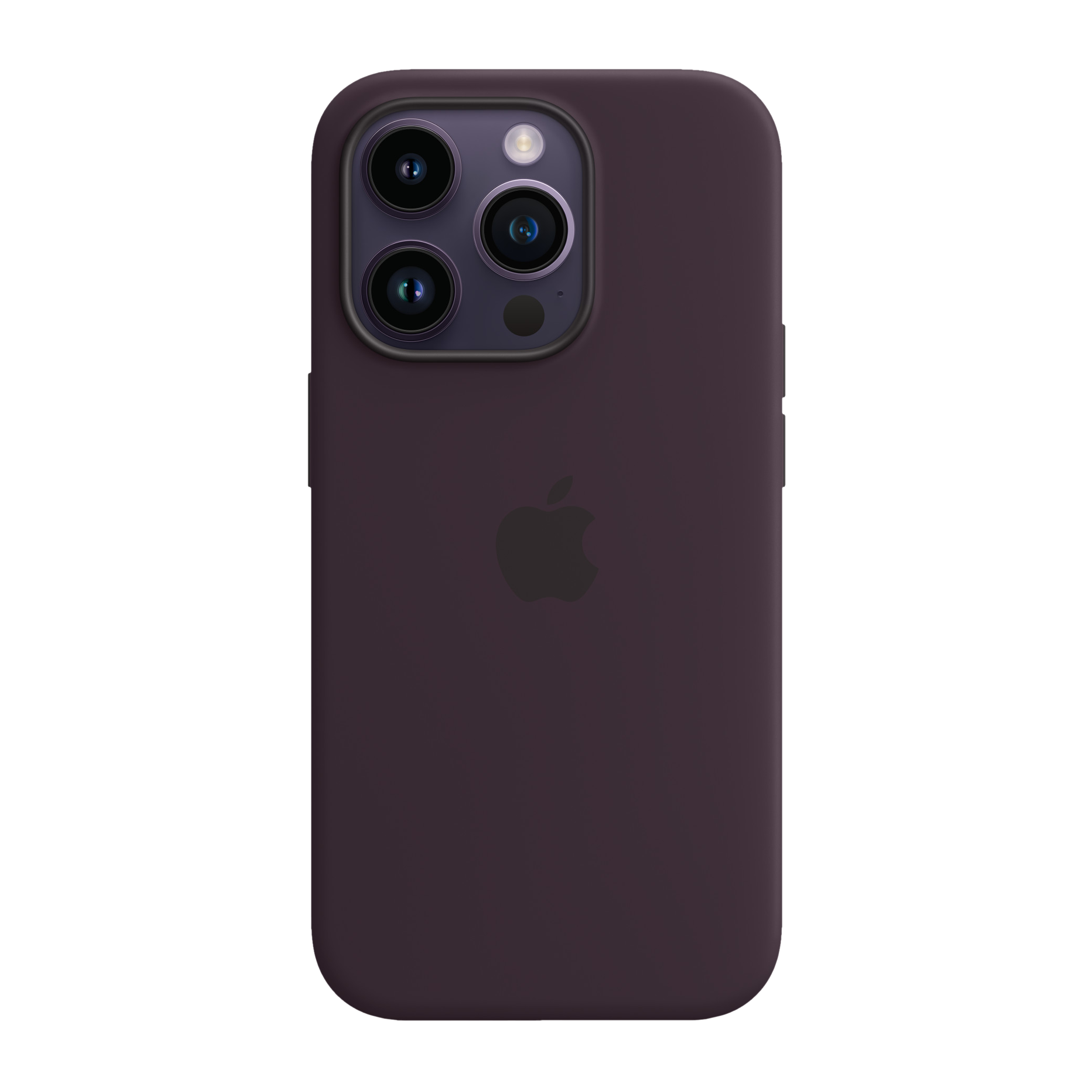 Apple Soft Silicone Back Cover for Apple iPhone 14 Pro (MagSafe Charging Support, Elderberry) Apple Soft Silicone Back Cover for Apple iPhone 14 Pro (MagSafe Charging Support, Elderberry)_1