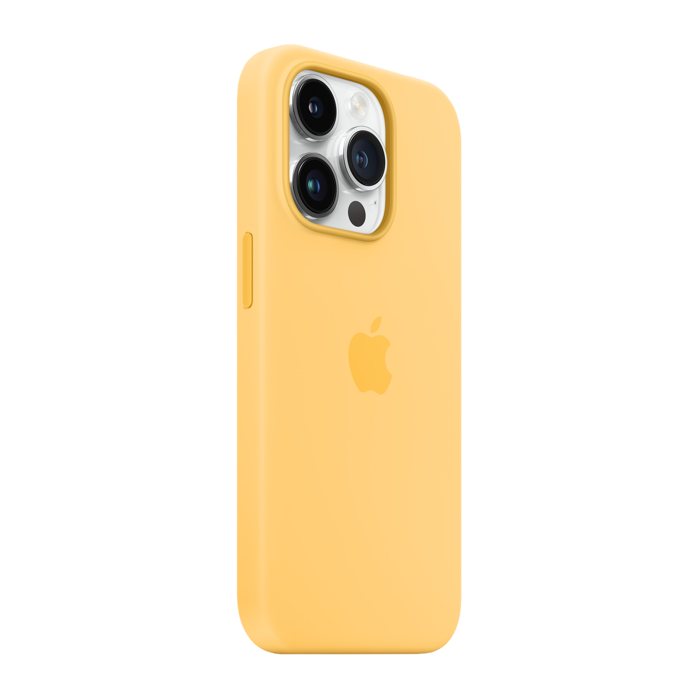 Apple Soft Silicone Back Cover for Apple iPhone 14 Pro (MagSafe Charging Support, Sunglow) Apple Soft Silicone Back Cover for Apple iPhone 14 Pro (MagSafe Charging Support, Sunglow)_2