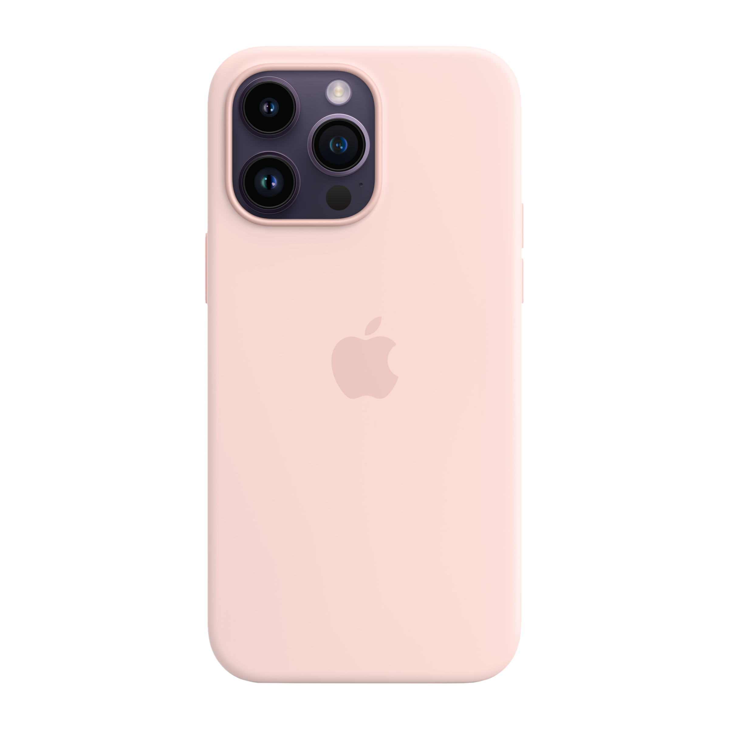 Apple Soft Silicone Back Cover for Apple iPhone 14 Pro Max (MagSafe Charging Support, Chalk Pink) Apple Soft Silicone Back Cover for Apple iPhone 14 Pro Max (MagSafe Charging Support, Chalk Pink)_1