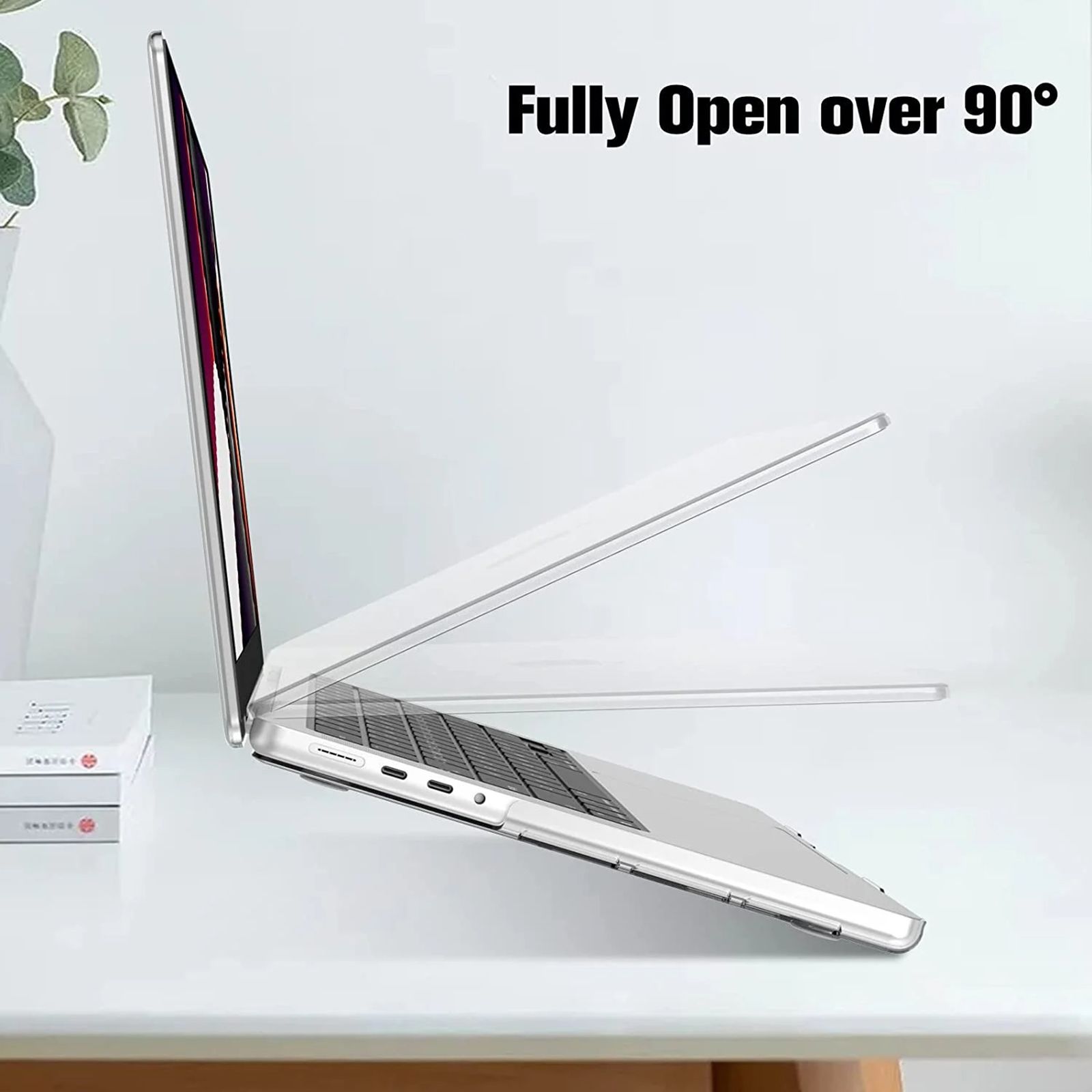 Dr. Vaku Luxos Glassinia Polycarbonate Hardshell Protective Case For Macbook Air 13-Inch (Fully Vented, Clear) Dr. Vaku Luxos Glassinia Polycarbonate Hardshell Protective Case For Macbook Air 13-Inch (Fully Vented, Clear)_4