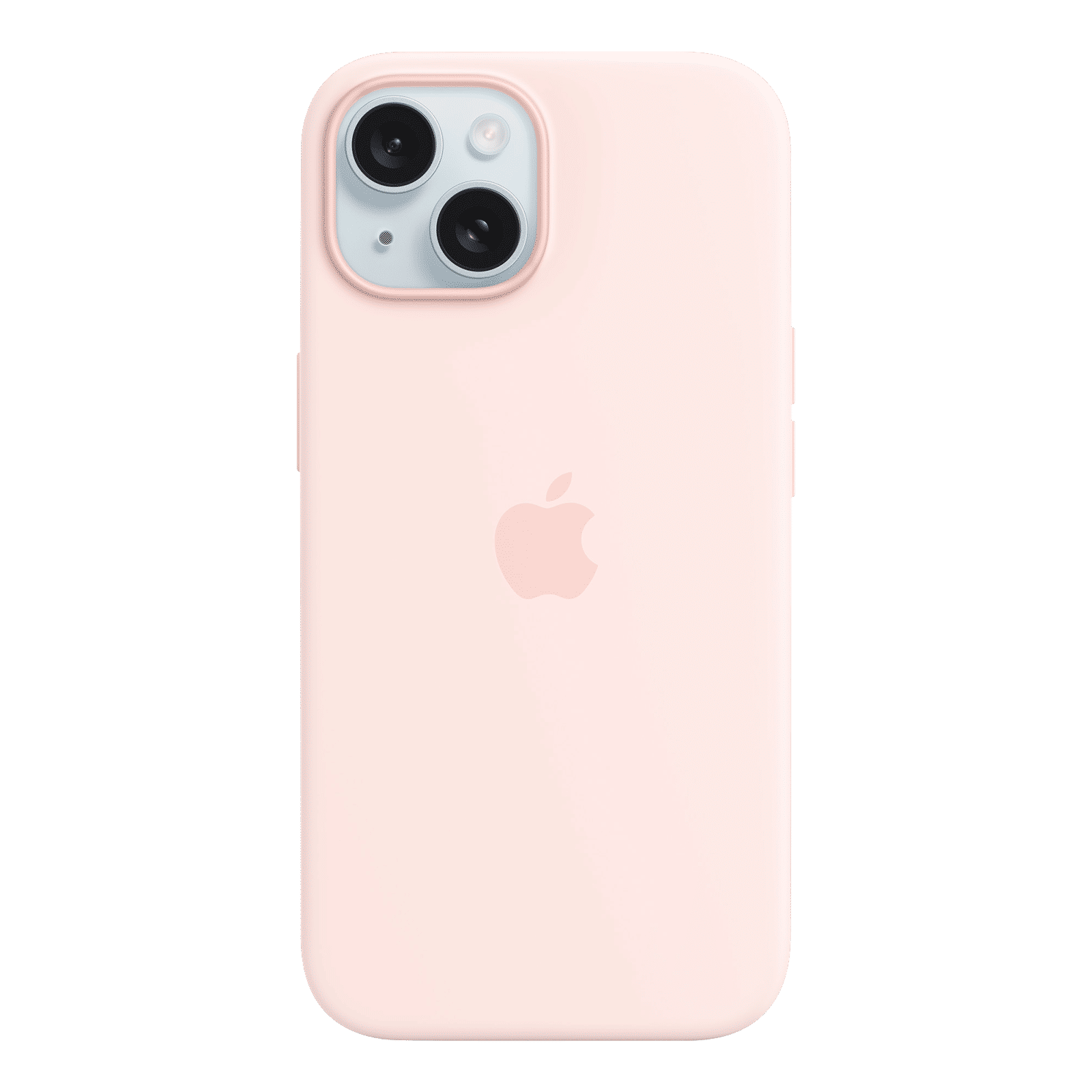 Apple Soft Silicone Back Cover for Apple iPhone 15 (MagSafe Charging Support, Light Pink) Apple Soft Silicone Back Cover for Apple iPhone 15 (MagSafe Charging Support, Light Pink)_1