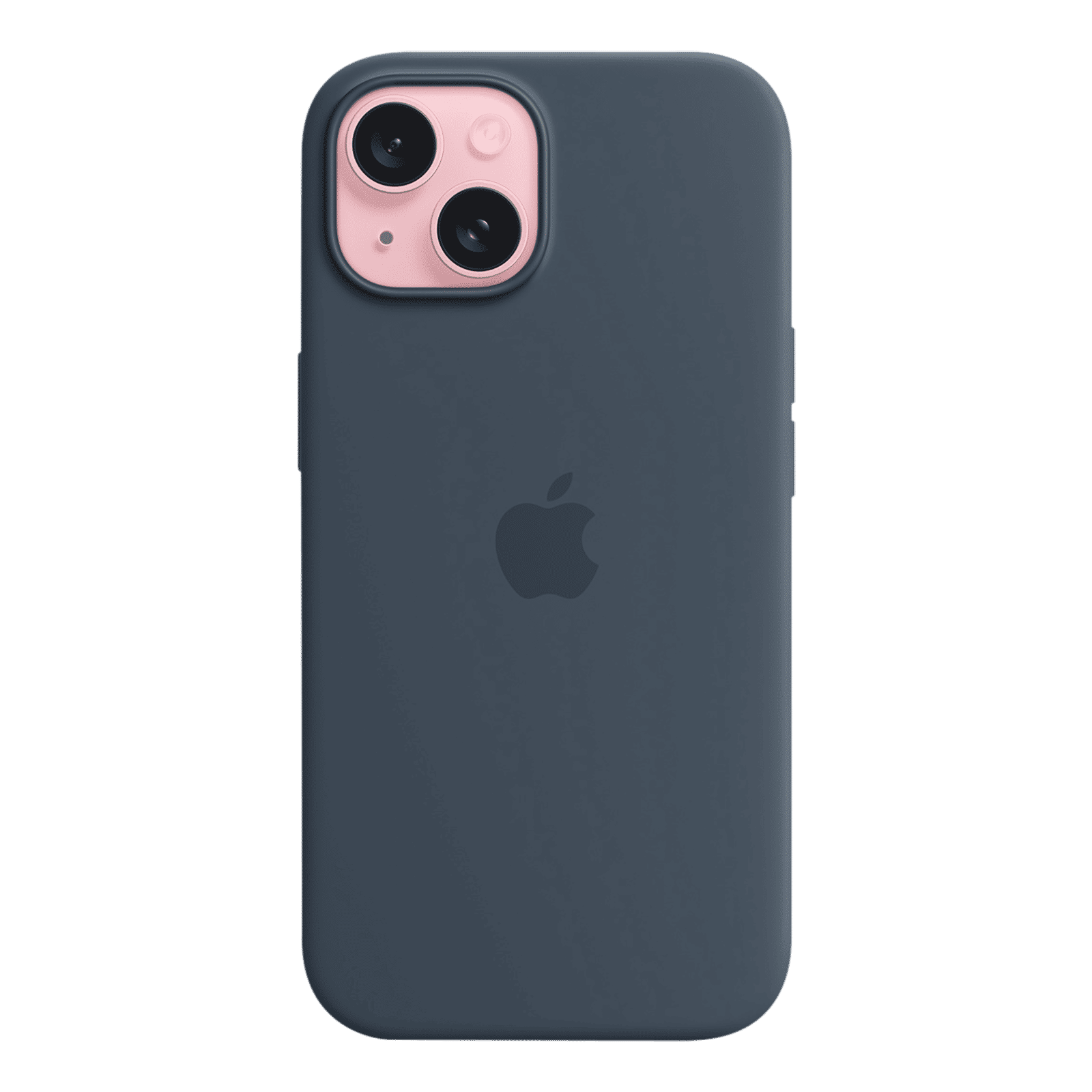 Apple Soft Silicone Back Cover for Apple iPhone 15 (MagSafe Charging Support, Storm Blue) Apple Soft Silicone Back Cover for Apple iPhone 15 (MagSafe Charging Support, Storm Blue)_2