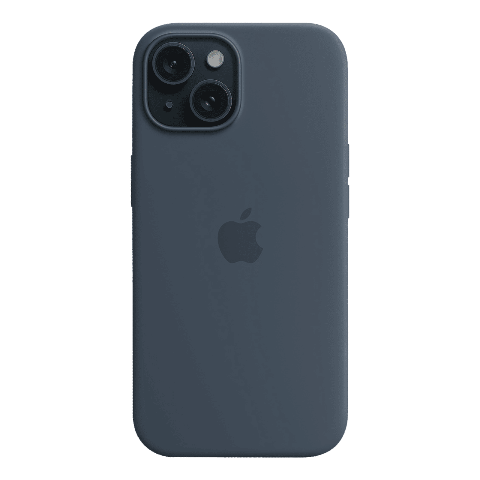 Apple Soft Silicone Back Cover for Apple iPhone 15 (MagSafe Charging Support, Storm Blue) Apple Soft Silicone Back Cover for Apple iPhone 15 (MagSafe Charging Support, Storm Blue)_5