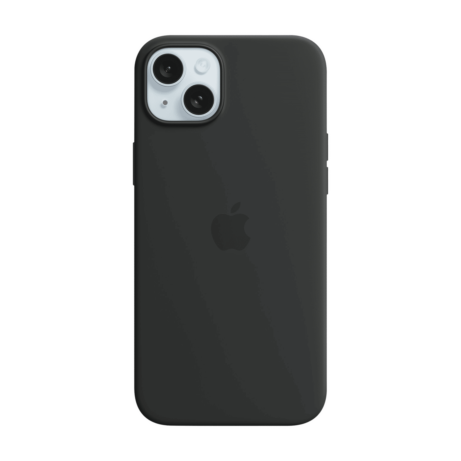 Apple Soft Silicone Back Cover for Apple iPhone 15 Plus (MagSafe Charging Support, Black) Apple Soft Silicone Back Cover for Apple iPhone 15 Plus (MagSafe Charging Support, Black)_1