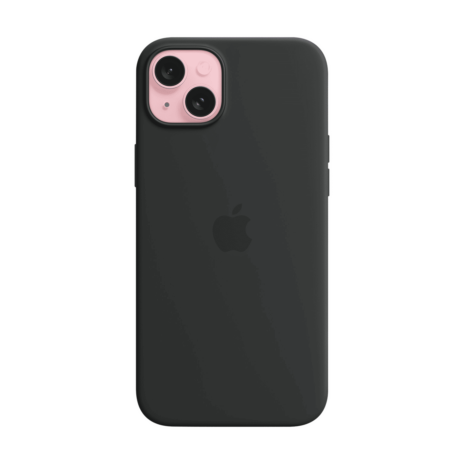 Apple Soft Silicone Back Cover for Apple iPhone 15 Plus (MagSafe Charging Support, Black) Apple Soft Silicone Back Cover for Apple iPhone 15 Plus (MagSafe Charging Support, Black)_2