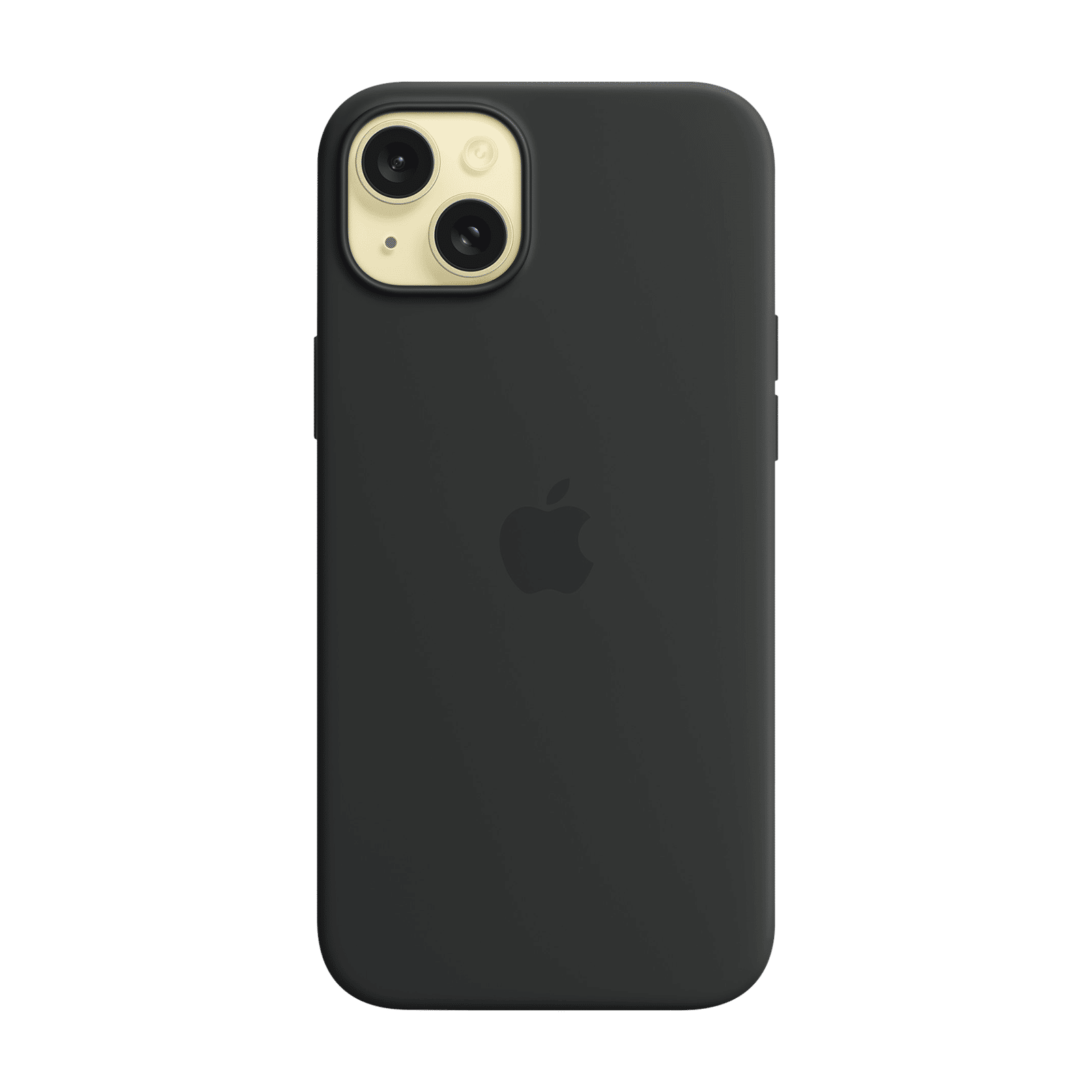 Apple Soft Silicone Back Cover for Apple iPhone 15 Plus (MagSafe Charging Support, Black) Apple Soft Silicone Back Cover for Apple iPhone 15 Plus (MagSafe Charging Support, Black)_3