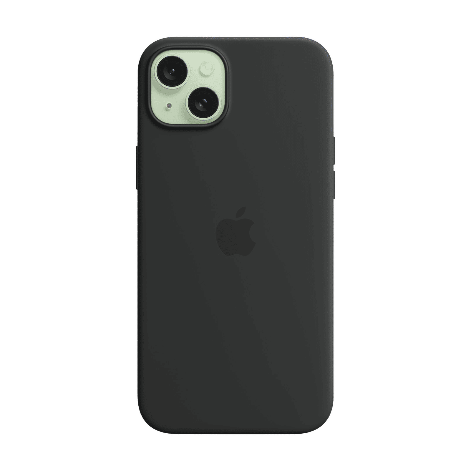 Apple Soft Silicone Back Cover for Apple iPhone 15 Plus (MagSafe Charging Support, Black) Apple Soft Silicone Back Cover for Apple iPhone 15 Plus (MagSafe Charging Support, Black)_4