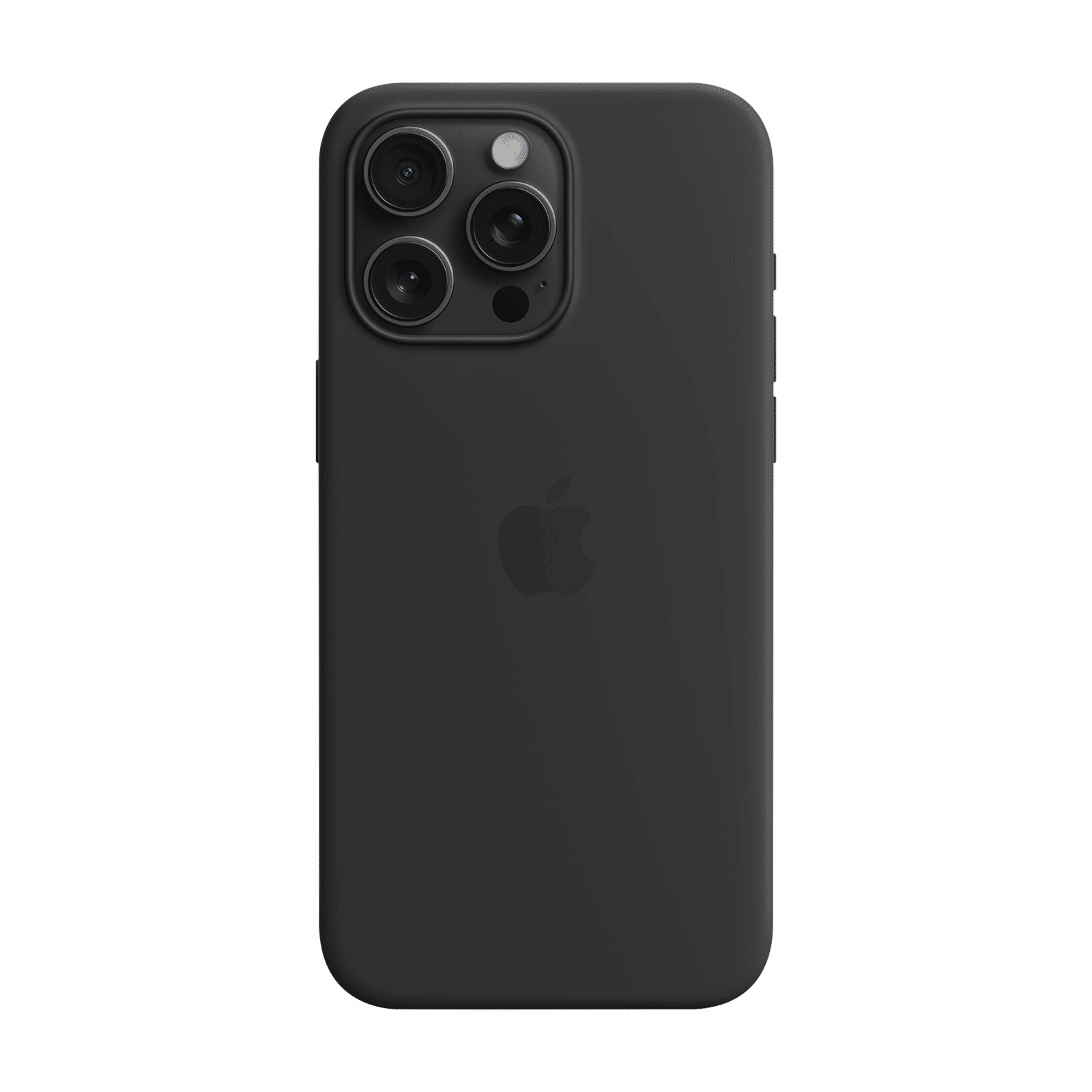 Apple Soft Silicone Back Cover for Apple iPhone 15 Pro Max (MagSafe Charging Support, Black) Apple Soft Silicone Back Cover for Apple iPhone 15 Pro Max (MagSafe Charging Support, Black)_4