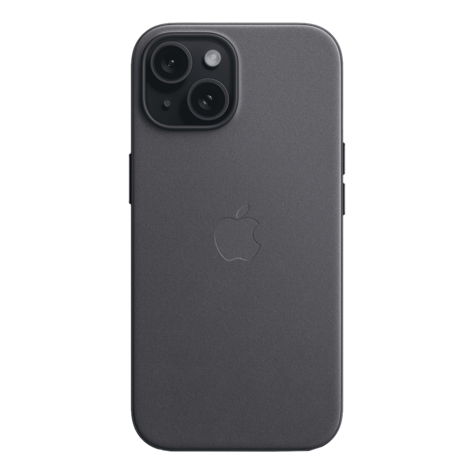 Apple Soft FineWoven Back Cover for Apple iPhone 15 (MagSafe Charging Support, Black)_5