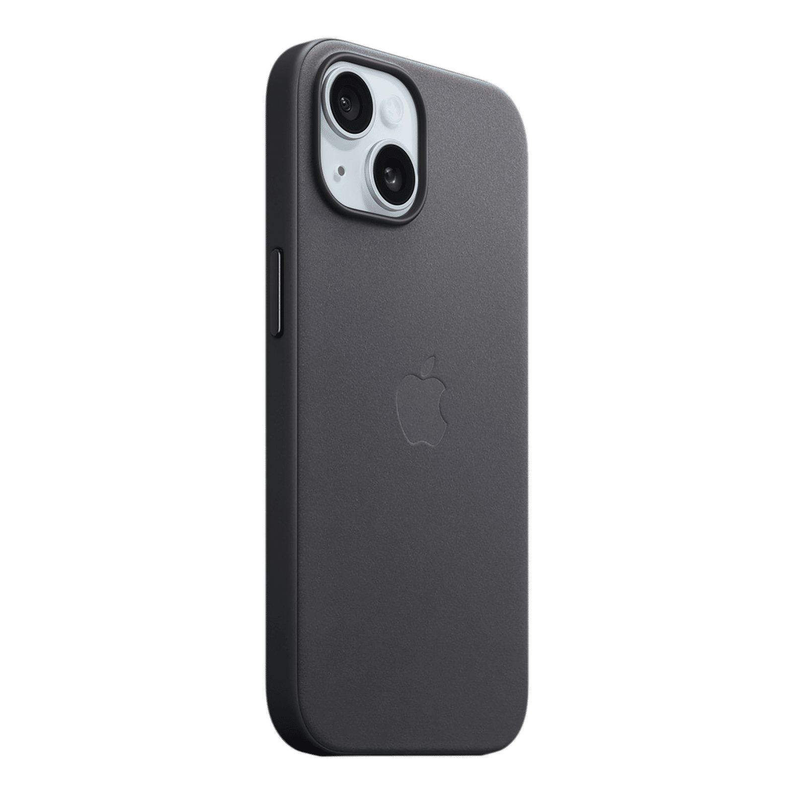 Apple Soft FineWoven Back Cover for Apple iPhone 15 (MagSafe Charging Support, Black)_6
