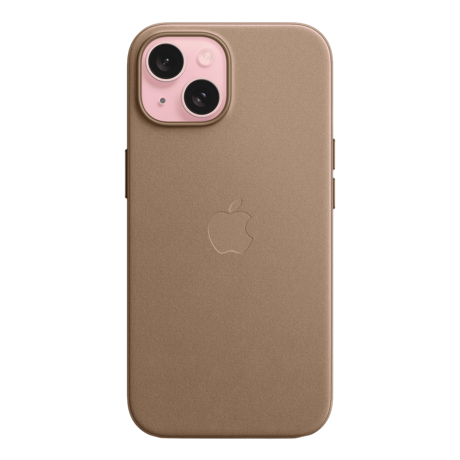 Apple Soft FineWoven Back Cover for Apple iPhone 15 (MagSafe Charging Support, Taupe) Apple Soft FineWoven Back Cover for Apple iPhone 15 (MagSafe Charging Support, Taupe)_2