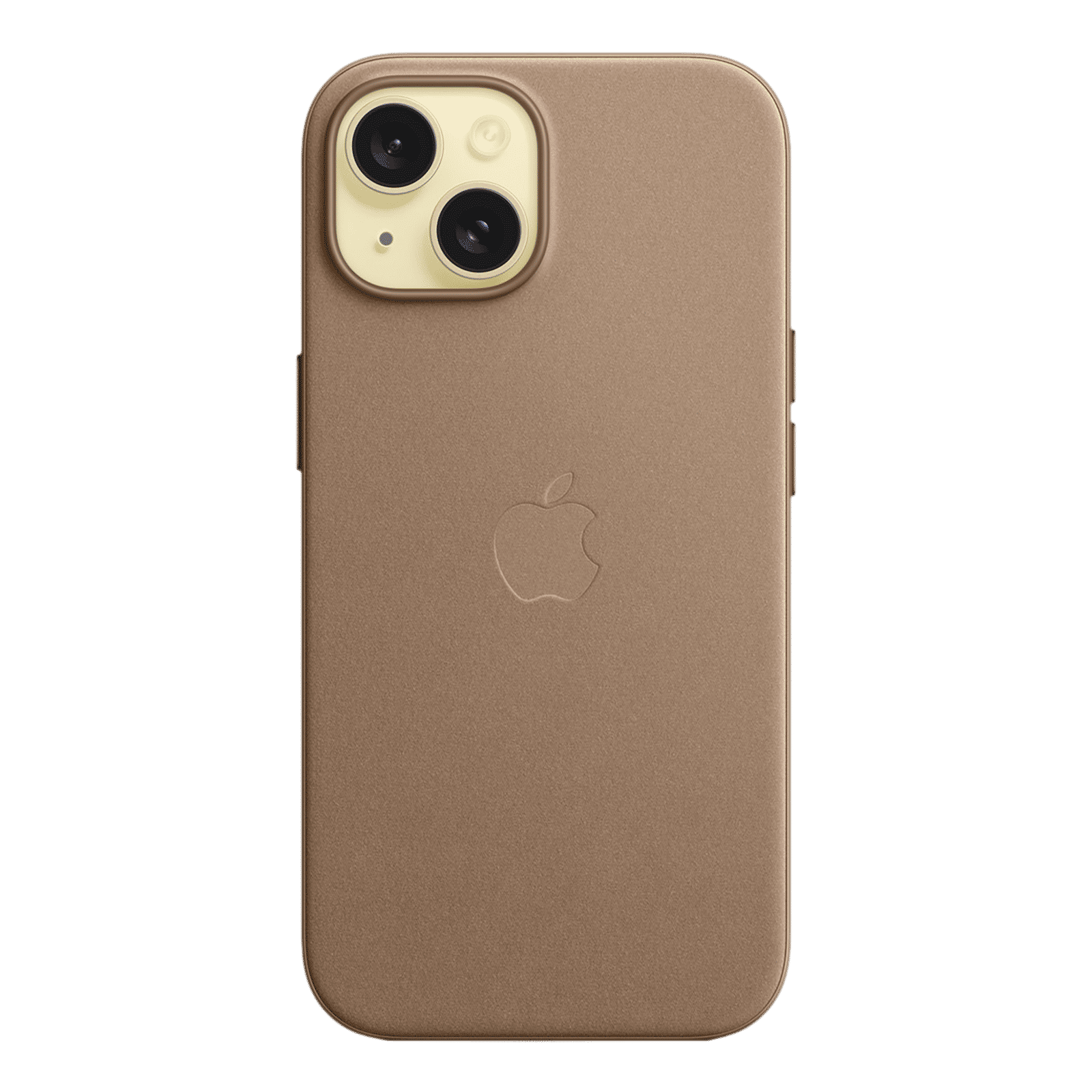 Apple Soft FineWoven Back Cover for Apple iPhone 15 (MagSafe Charging Support, Taupe) Apple Soft FineWoven Back Cover for Apple iPhone 15 (MagSafe Charging Support, Taupe)_3